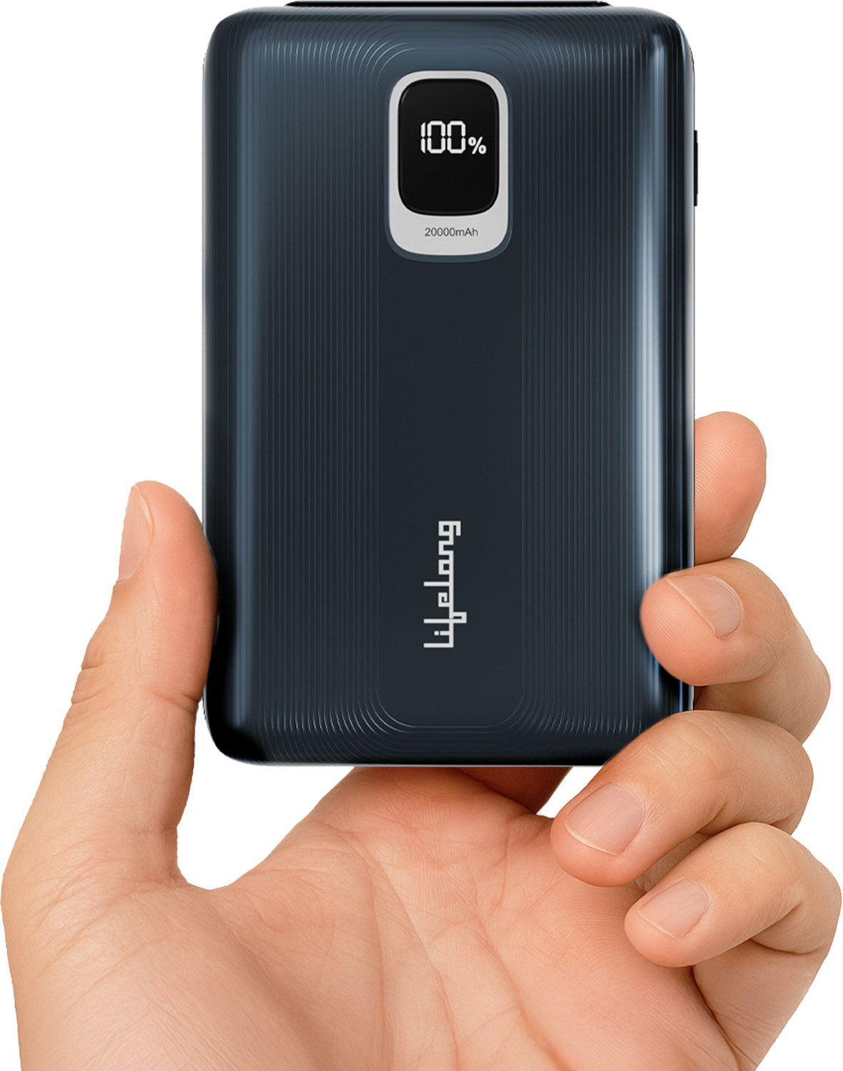 Image of Lifelong 20000 mAh 22.5 W Compact Pocket Size Power Bank (Dark Blue, Lithium Polymer, Quick Charge 3.0 for Smartwatch, Mobile, Tablet, Earbuds)