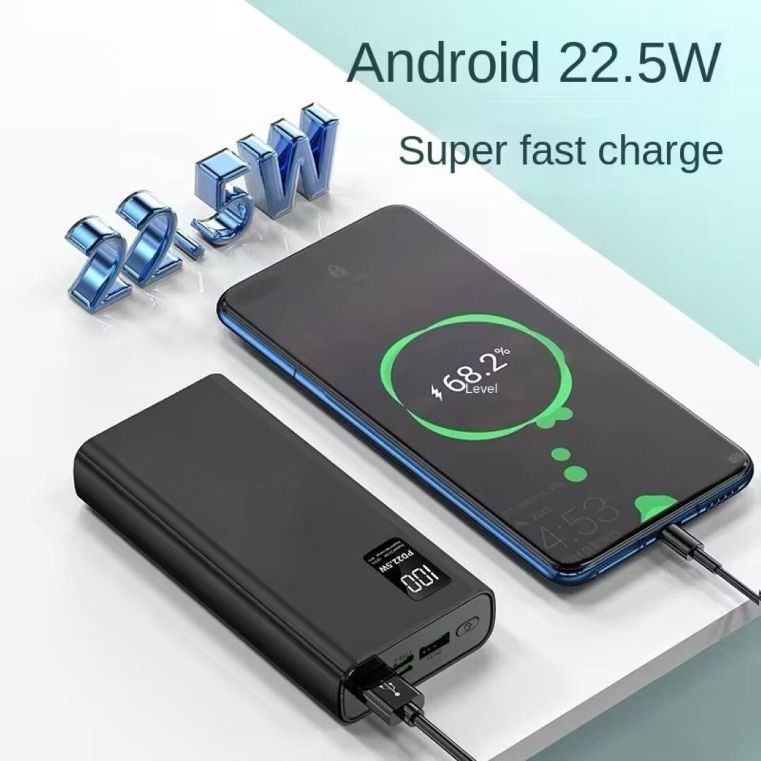 Image of MI8BE 20000 mAh 22.5 W Compact Pocket Size Power Bank