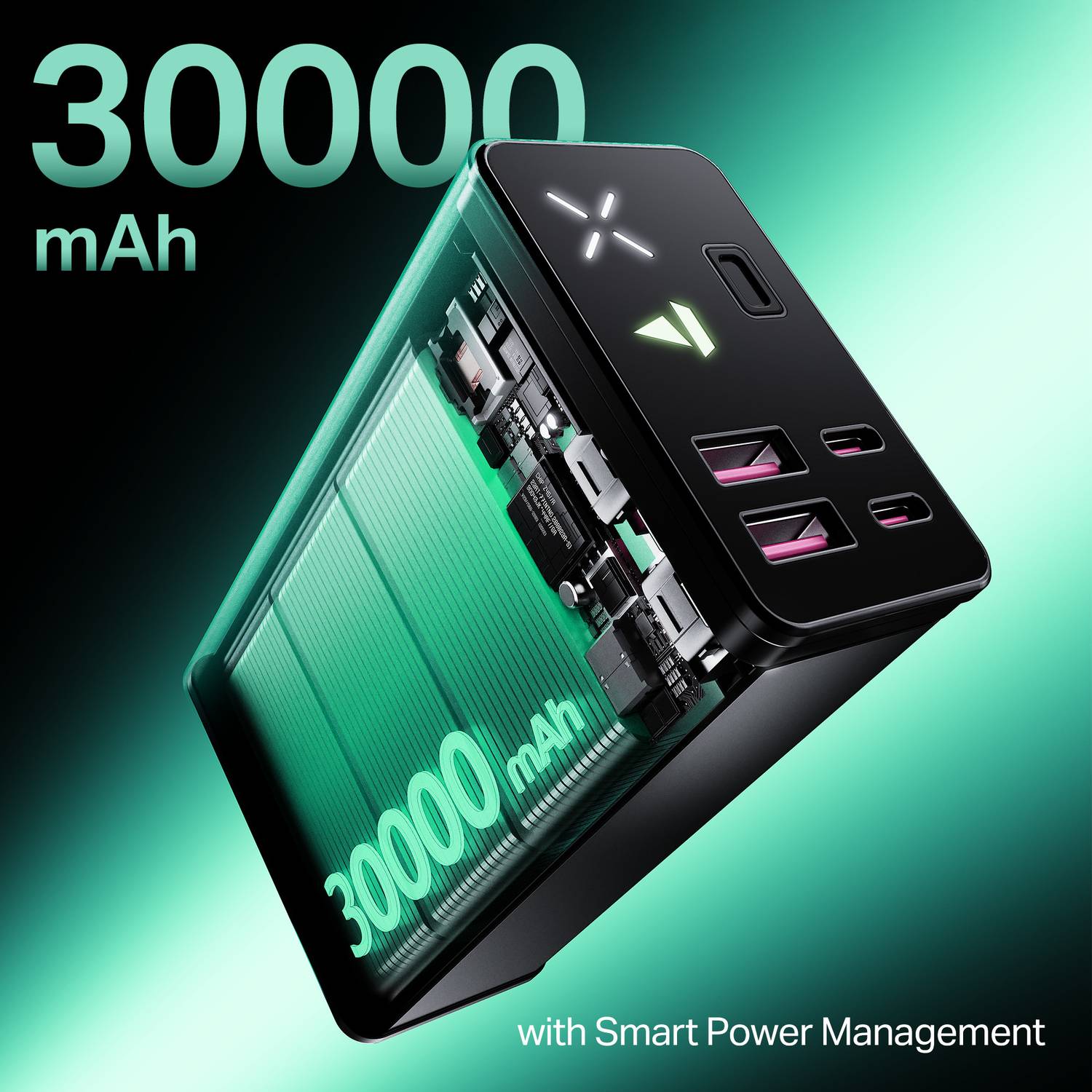 boAt 30000 mAh 65W Power Bank Blue - Image 2