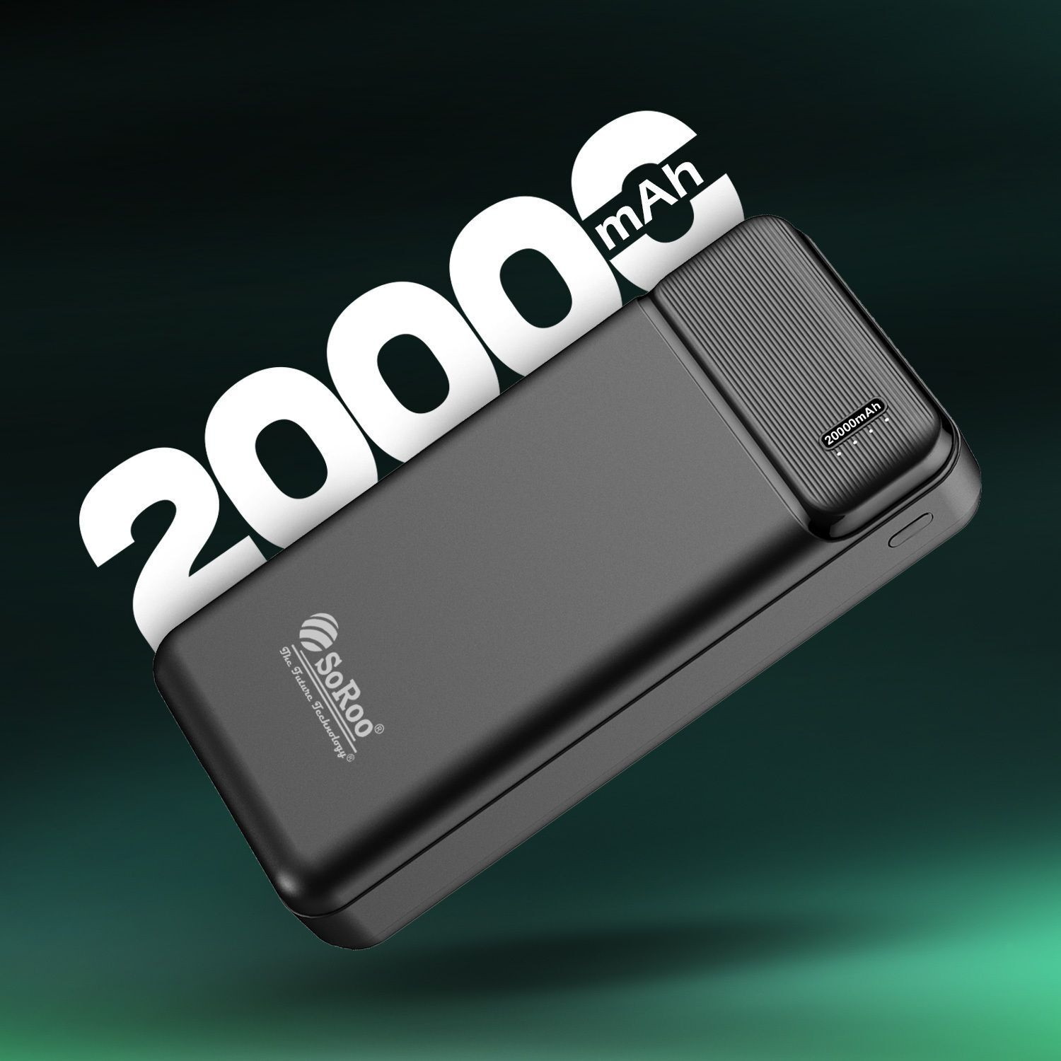 Image of Soroo Future 2000 mAh 18 W Ultra Compact Pocket Size Power Bank