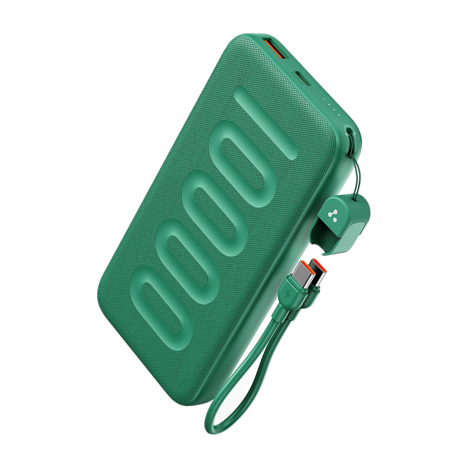 Ambrane 10000 mAh 22.5 W Slim Pocket Power Bank Green