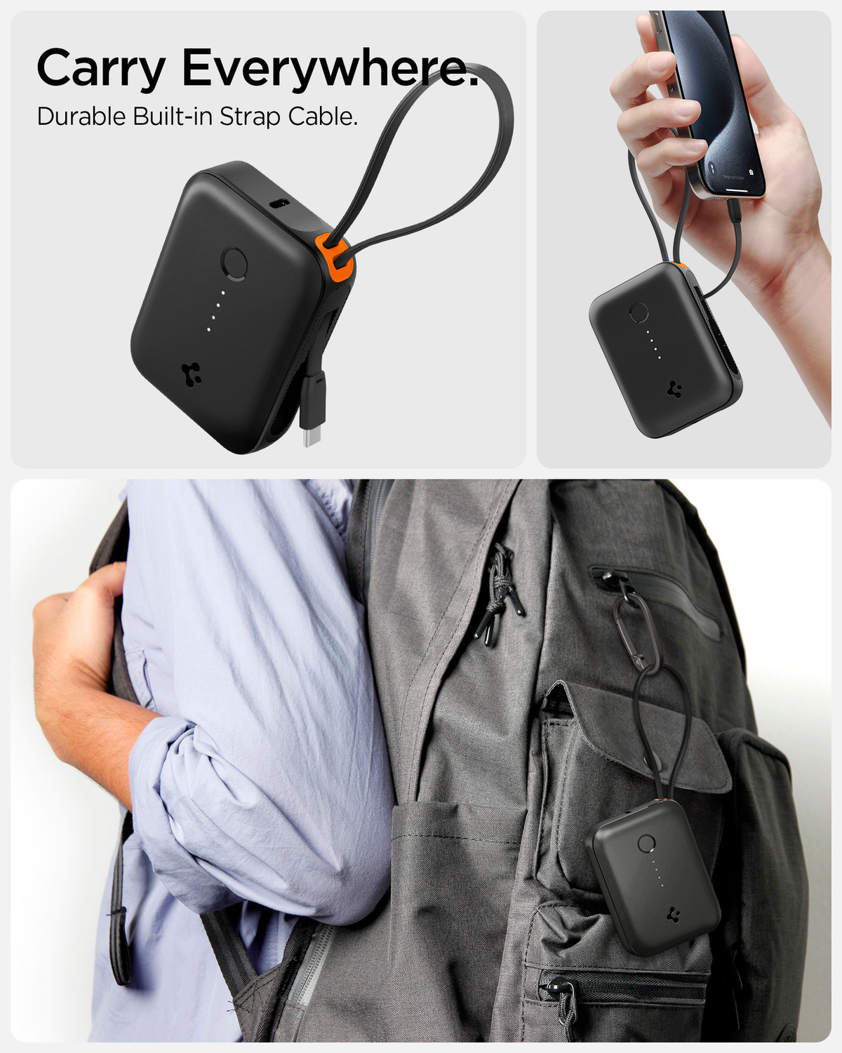 Image of Spigen 10000 mAh 30 W Compact Pocket Size Power Bank