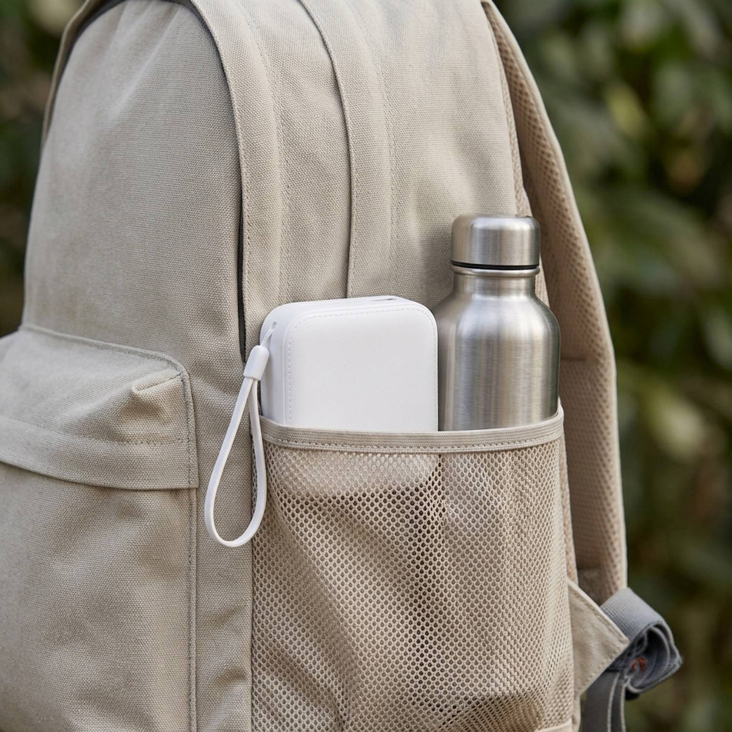 TRPS 10000mAh 18W Compact Power Bank (White) - Image 2