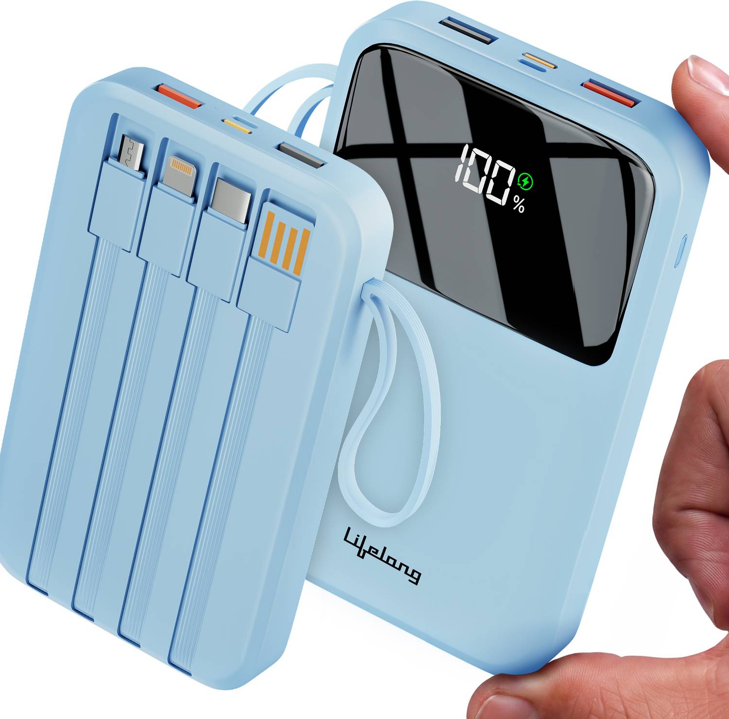 Lifelong 10000 mAh 22.5 W Compact Pocket Size Power Bank