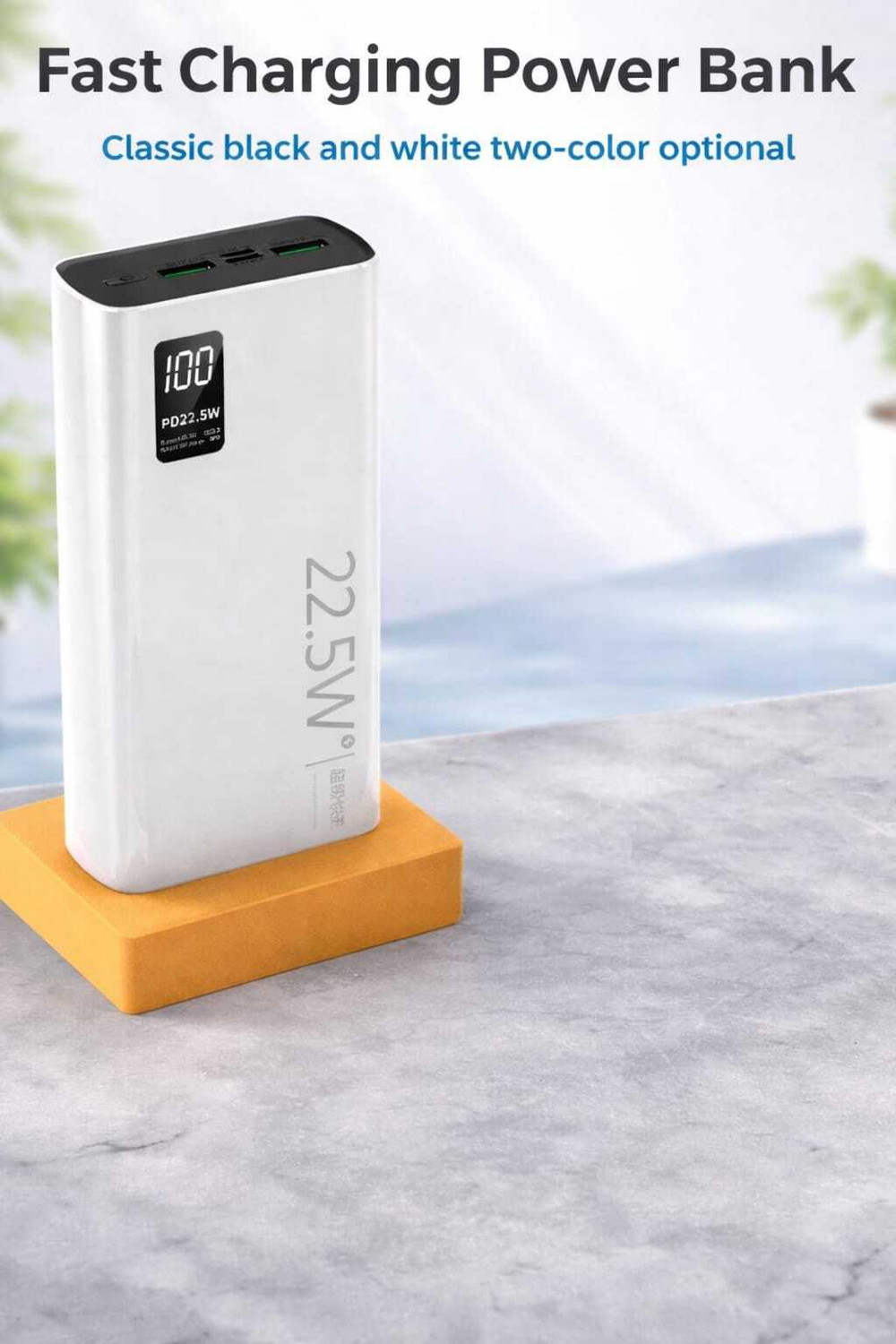 Image of vymoj 20000 mAh 22 W Compact Pocket Size Power Bank