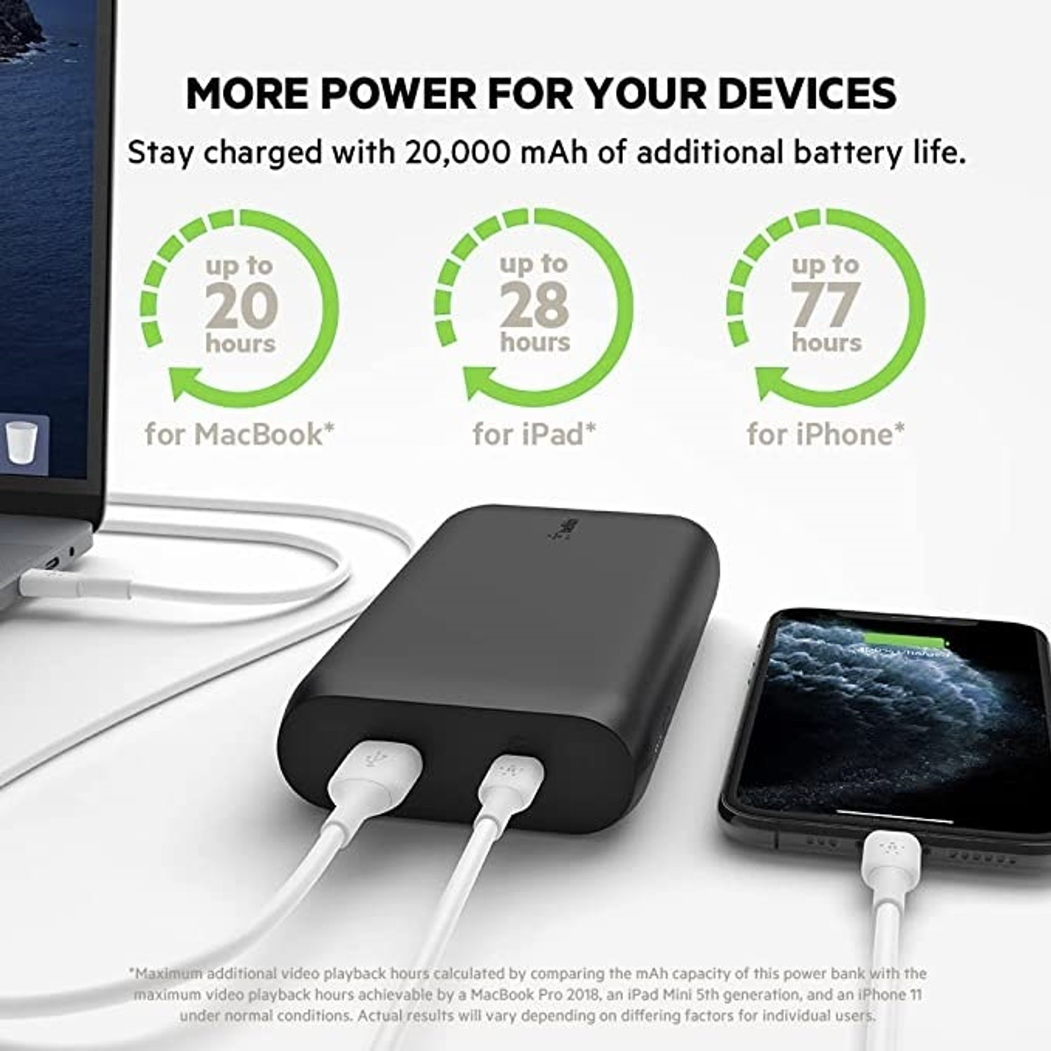 Image of BELKIN 20000 mAh 30 w Power Bank