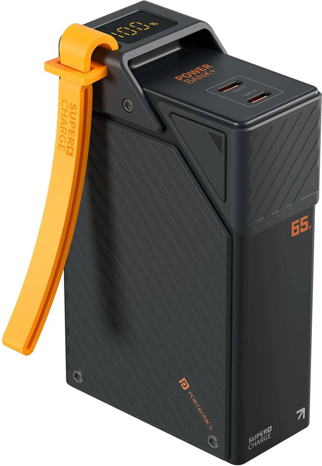 Portronics 20000 mAh 65W Compact Power Bank