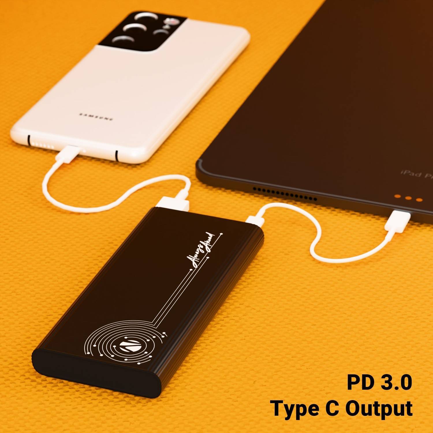 ZEBRONICS 10000 mAh 22.5W Slim Power Bank Black - Image 4