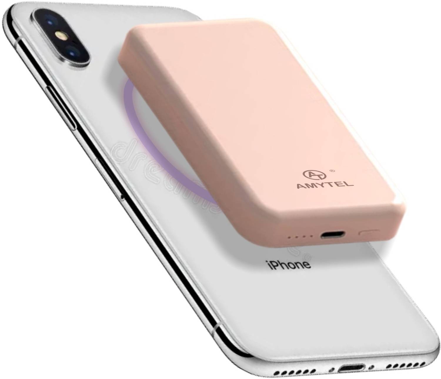 AMYTEL 10000 mAh Wireless Power Bank (25 W, Fast Charging, Power Delivery 2.0, Quick Charge 2.0) - Image 4