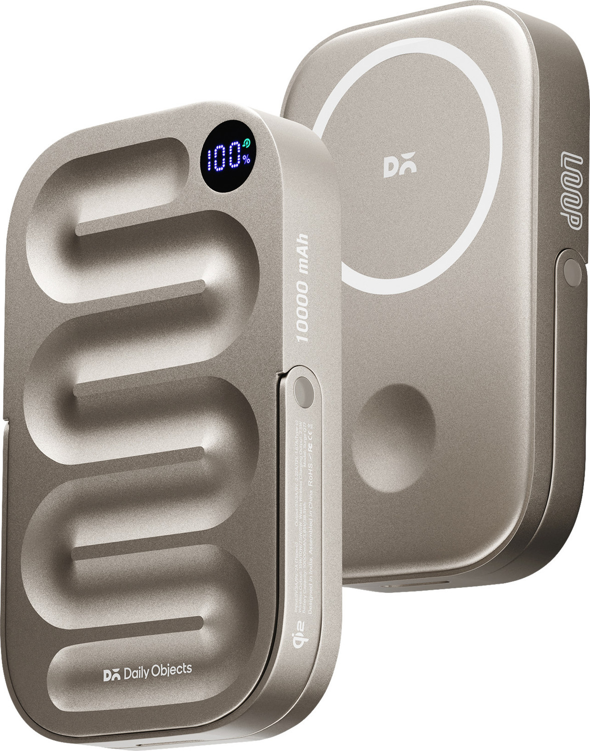 Image of DailyObjects 10000 mAh 20 W Wired & Wireless With MagSafe Slim Pocket Size Power Bank
