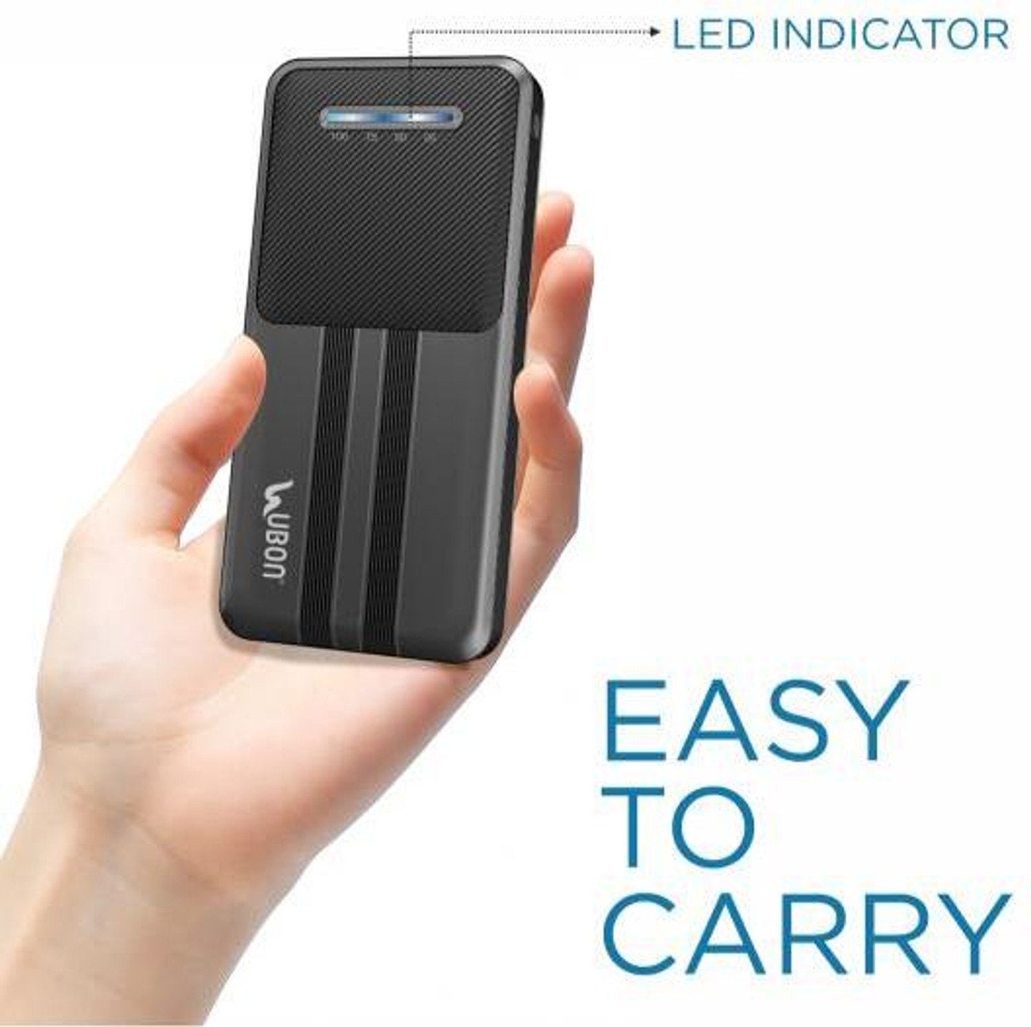 Image of Ubon 10000 mAh 15 W Pocket Size Power Bank