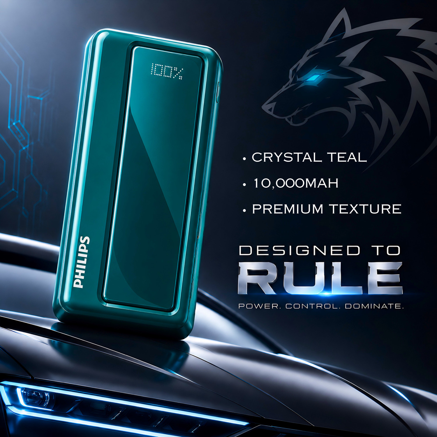 Image of PHILIPS 10000 mAh 22.5 W Power Bank