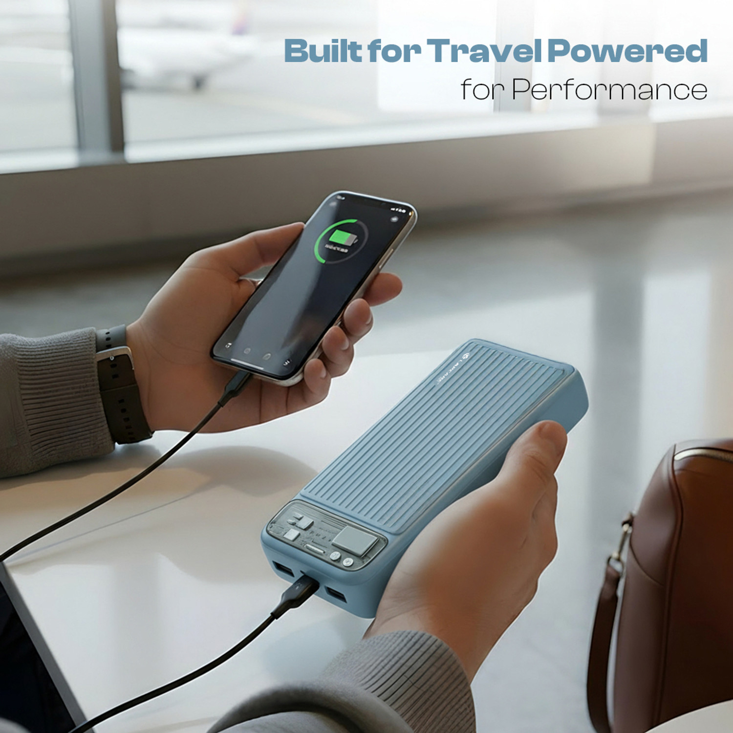 Image of LAPCARE 20000 mAh 22.5 W Compact Pocket Size Power Bank
