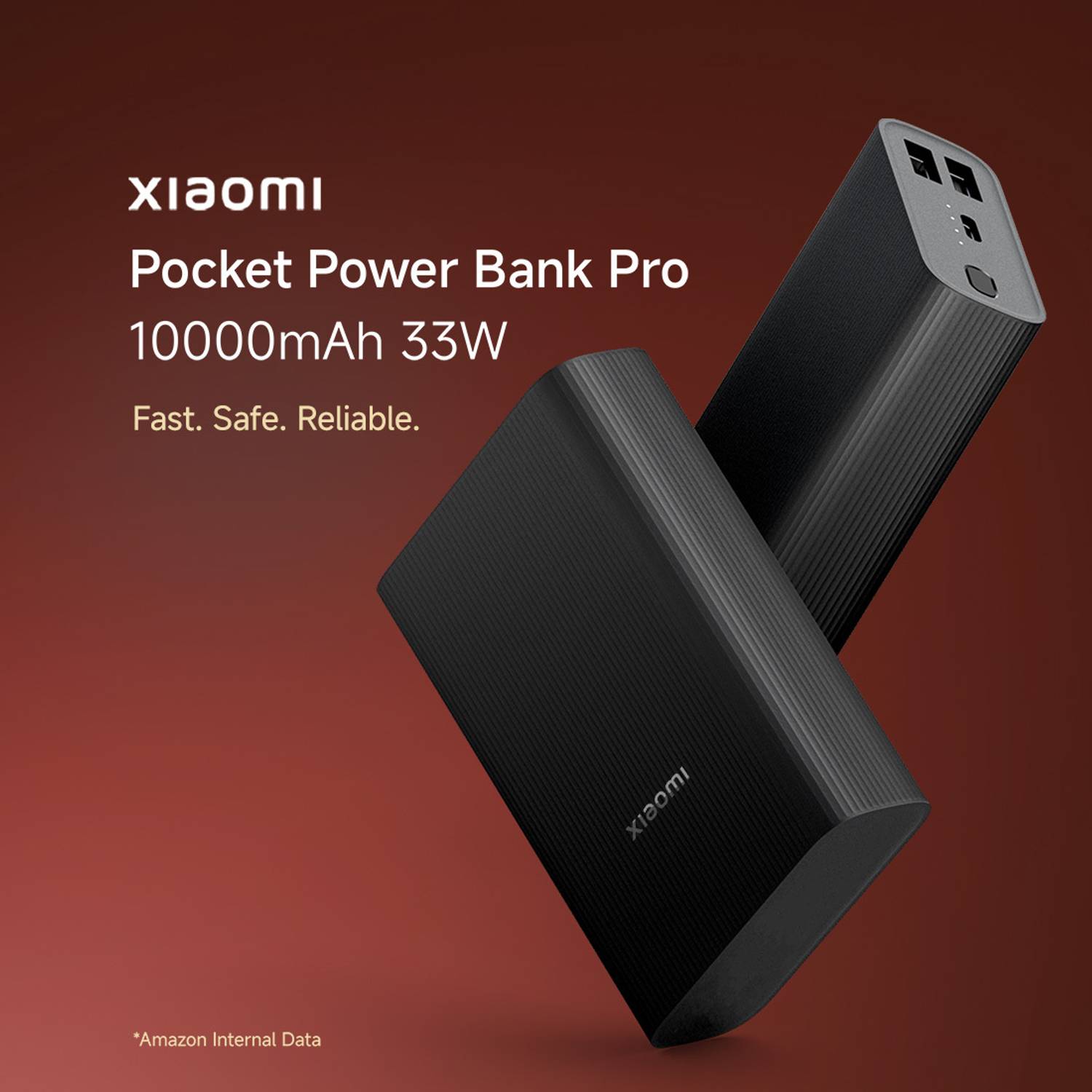 Mi 10000 mAh 33W Power Bank Black - Image 3