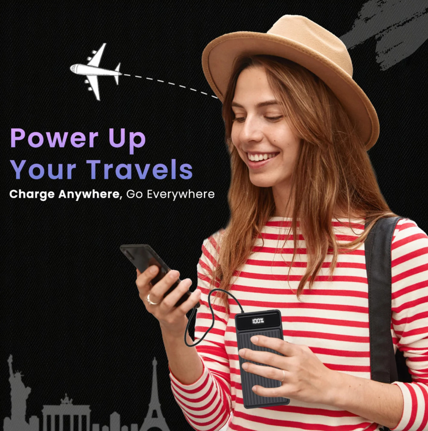 Image of Portronics 20000 mAh 22.5 W Compact Pocket Size Power Bank