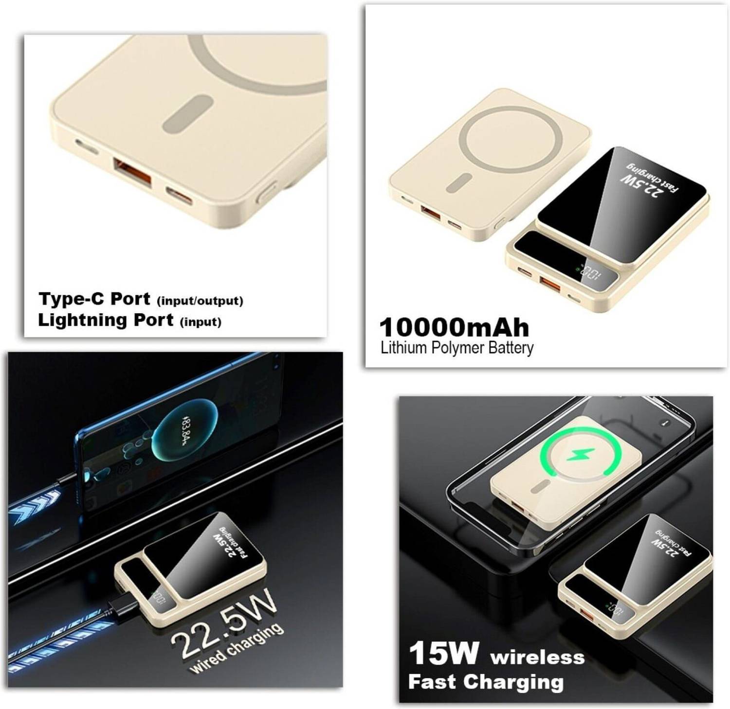 APG 10000 mAh 22.5W MagSafe Power Bank - Image 3