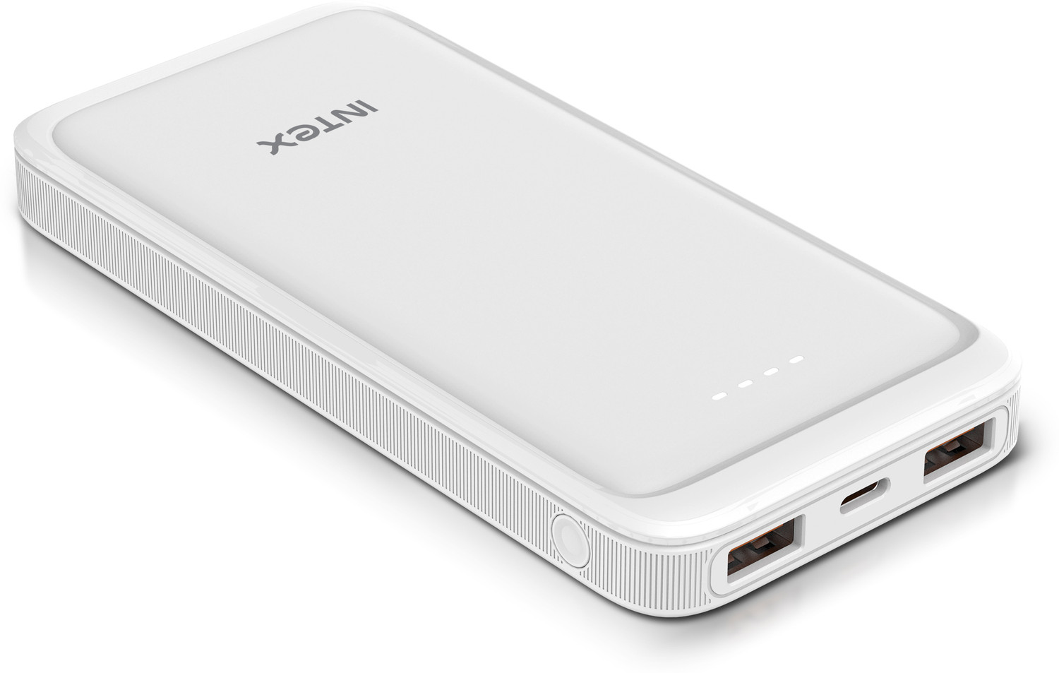 Image of Intex 10000 mAh 22 W Power Bank (Creamy White, Lithium Polymer, Fast Charging, Quick Charge 3.0 for Mobile)