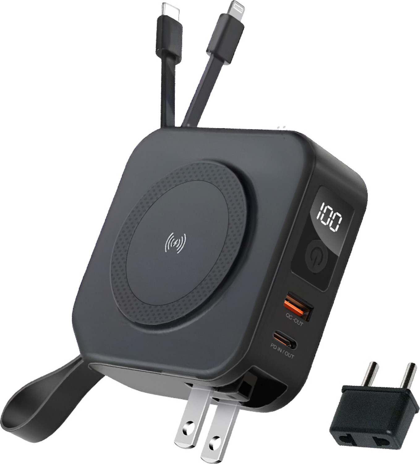 Image of Callmate 10000 mAh 23 W Wireless Compact Power Bank