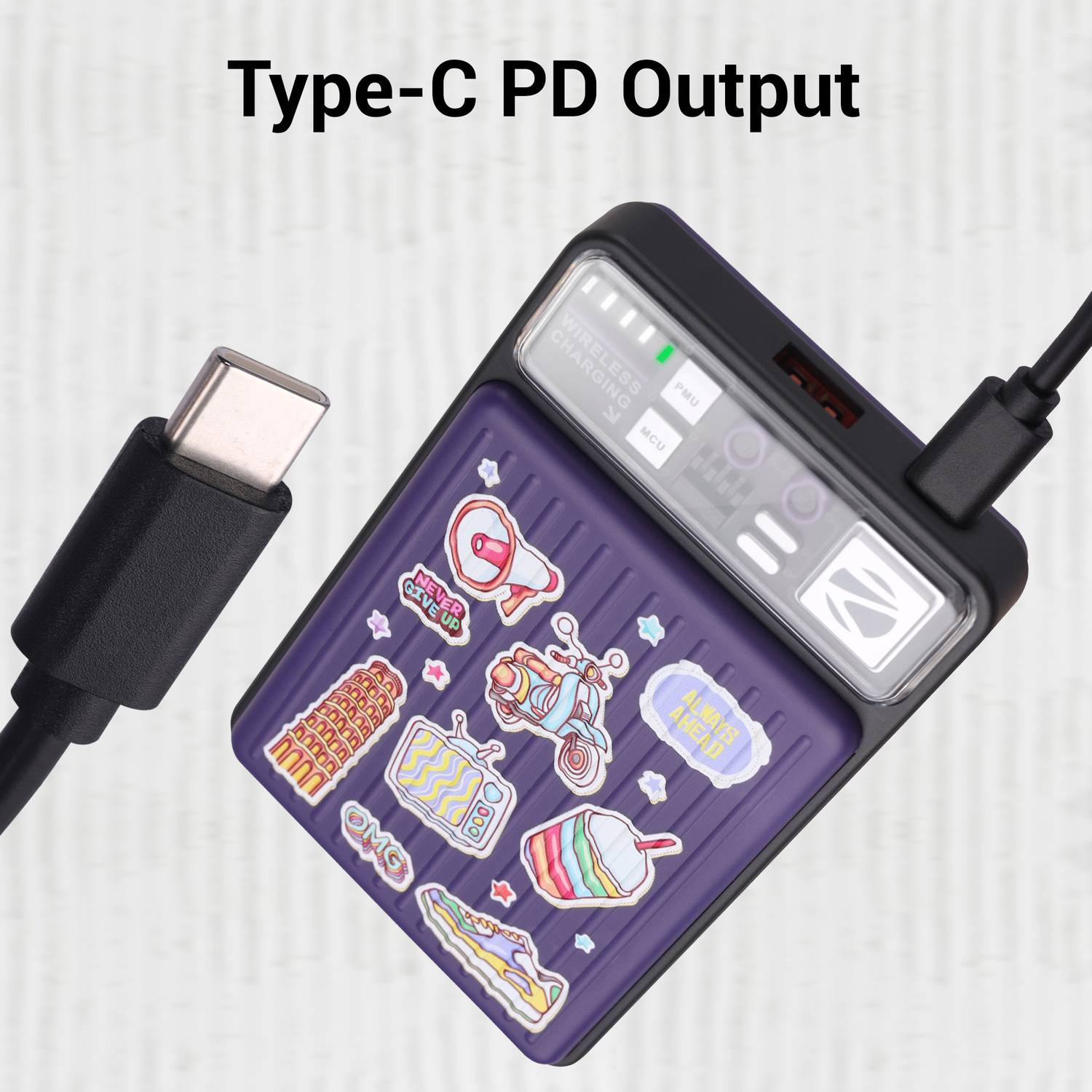 ZEBRONICS 10000 mAh MagSafe Power Bank - Image 3
