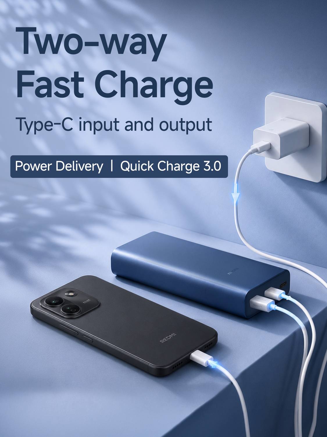 Mi 20000 mAh 33W Power Bank Blue - Image 5