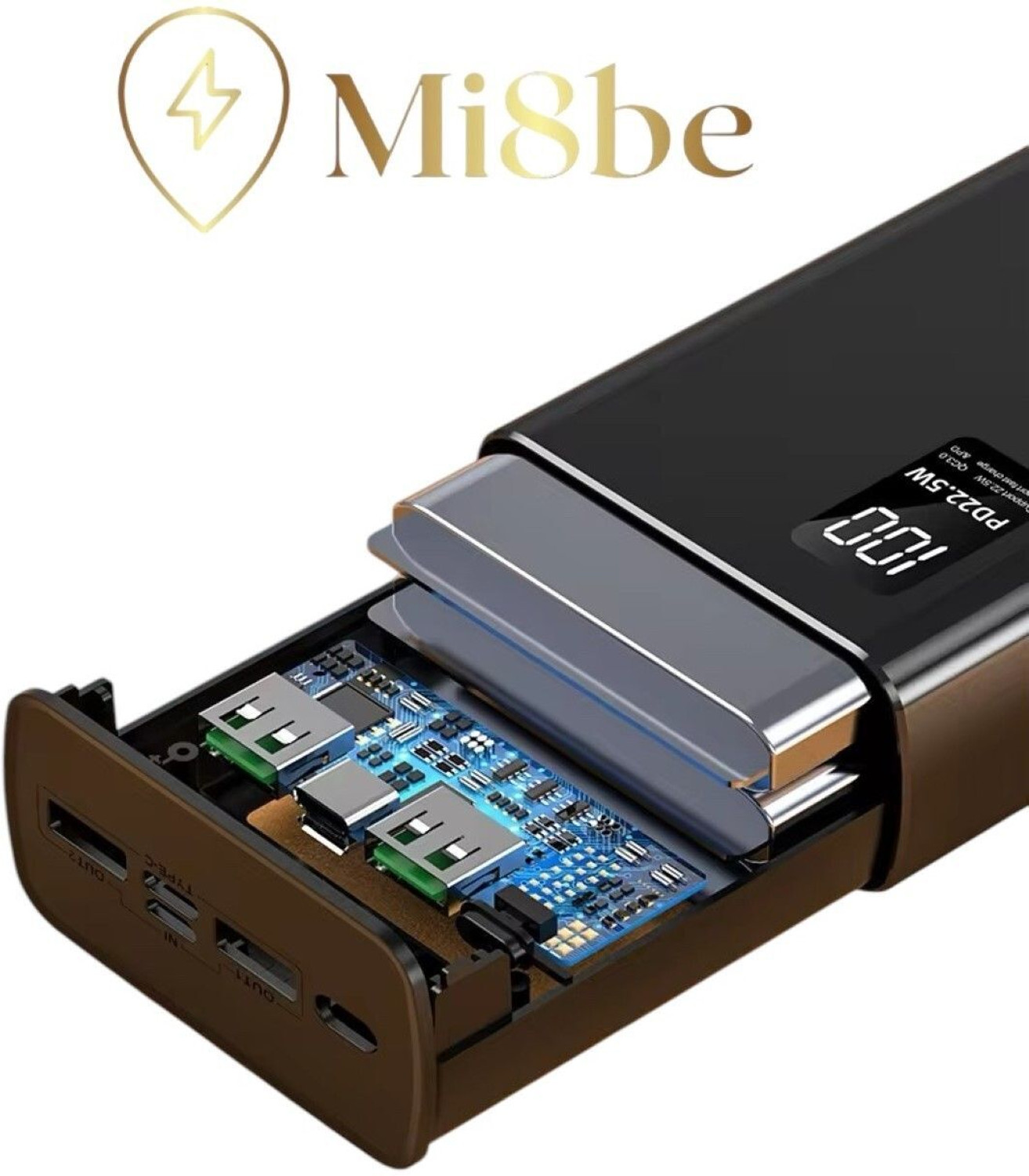 Image of MI8BE 20000 mAh 22.5 W Compact Pocket Size Power Bank