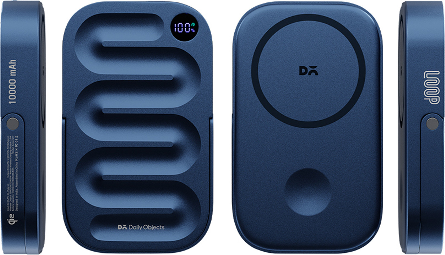 Image of DailyObjects 10000 mAh 20 W Wired & Wireless With MagSafe Compact Pocket Size Power Bank
