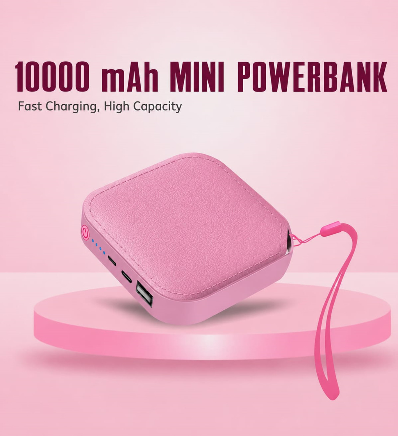 Image of FluSun india 10000 mAh 15 W Nano Pocket Size Power Bank
