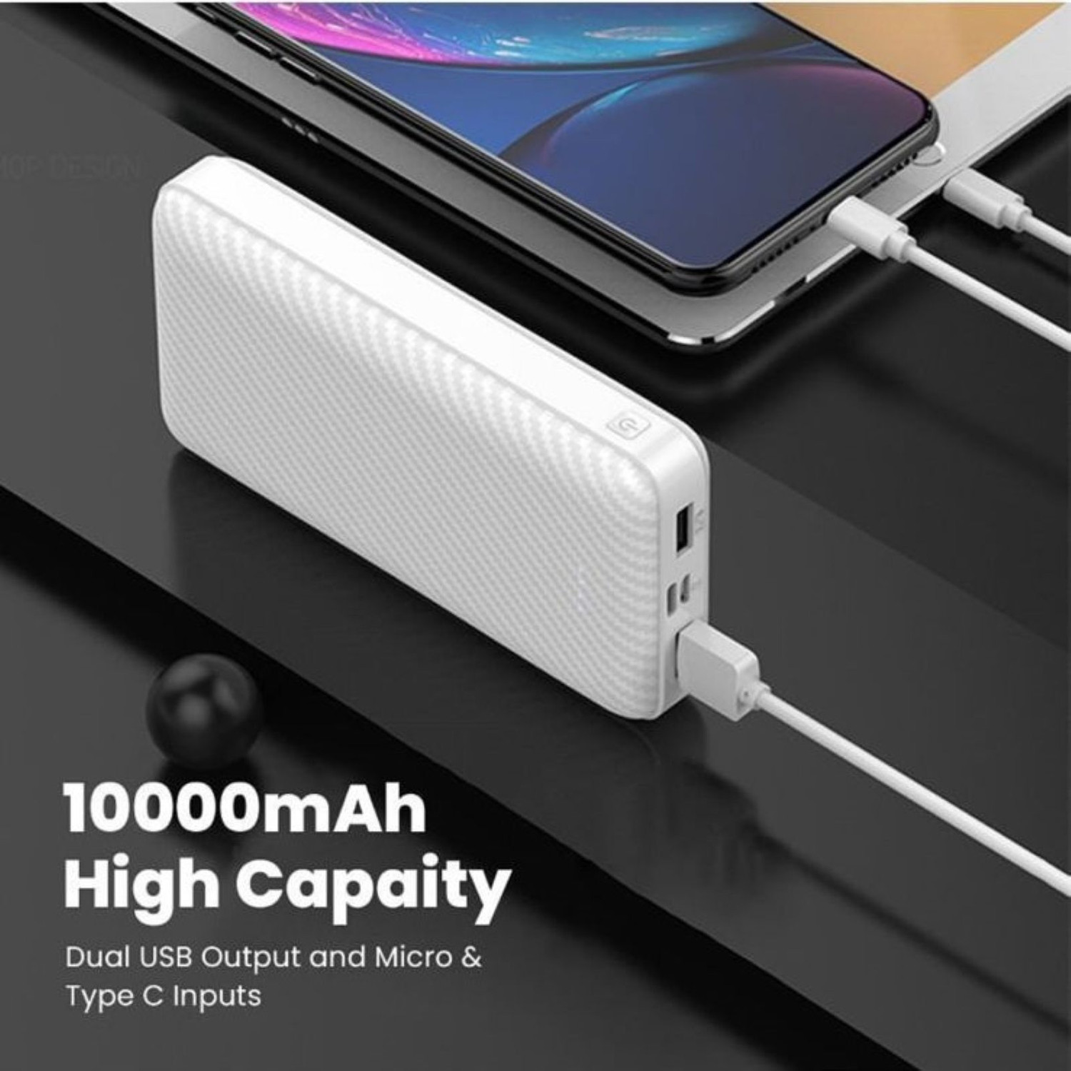 Image of AMYTEL 10000 mAh 18 W Compact Power Bank