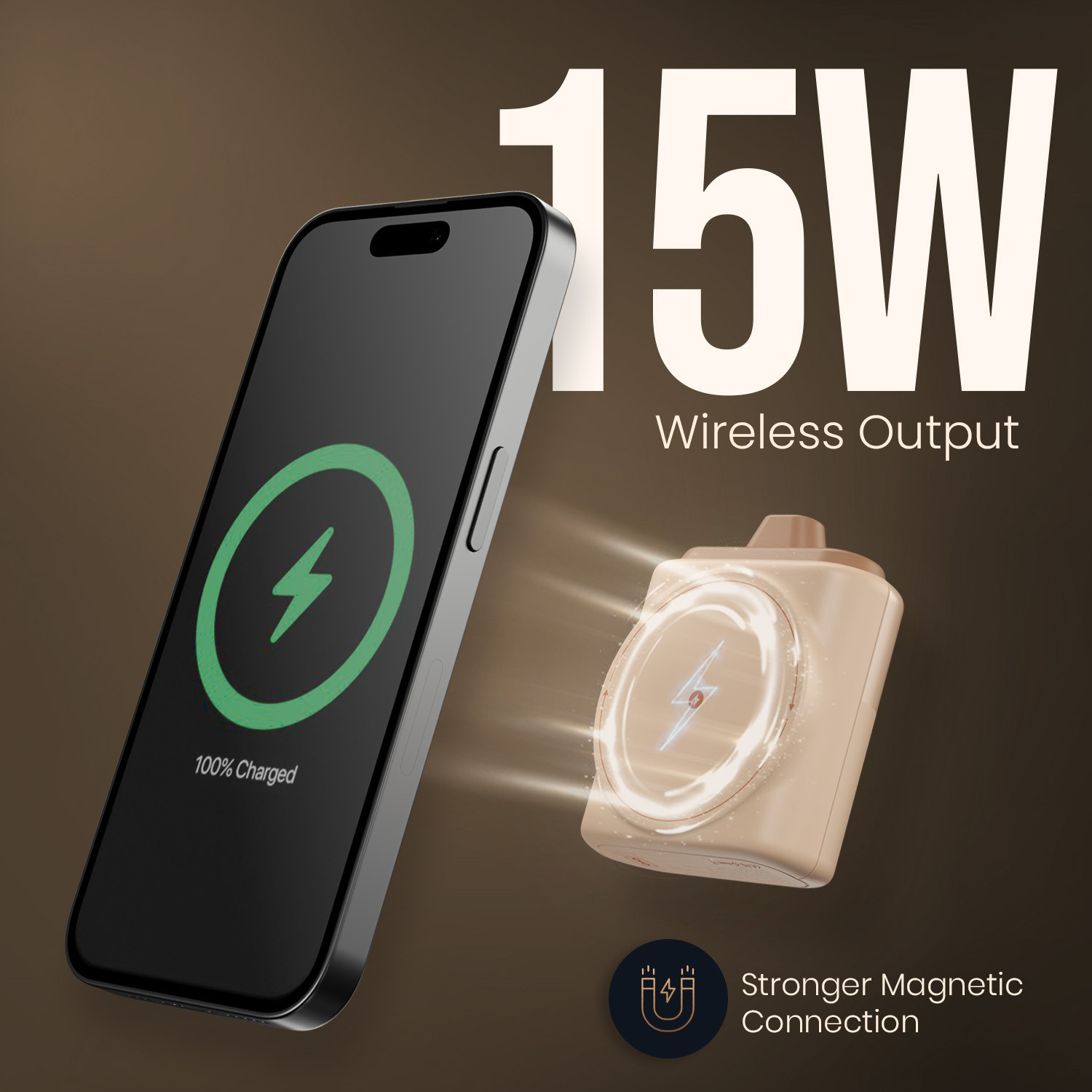 Image of Portronics 10000 mAh 20 W Compact Pocket Size Power Bank