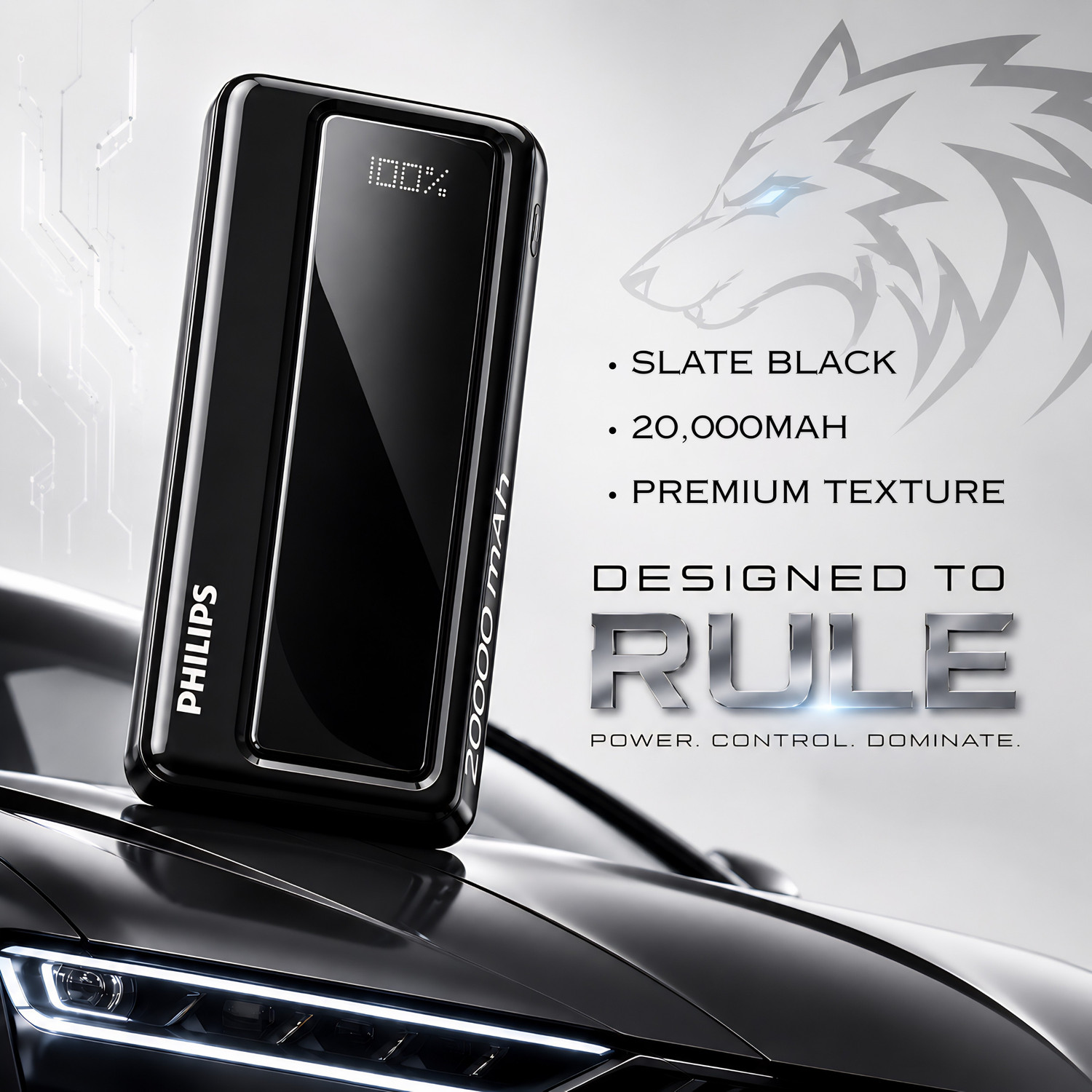 Image of PHILIPS 20000 mAh 22.5 W Power Bank