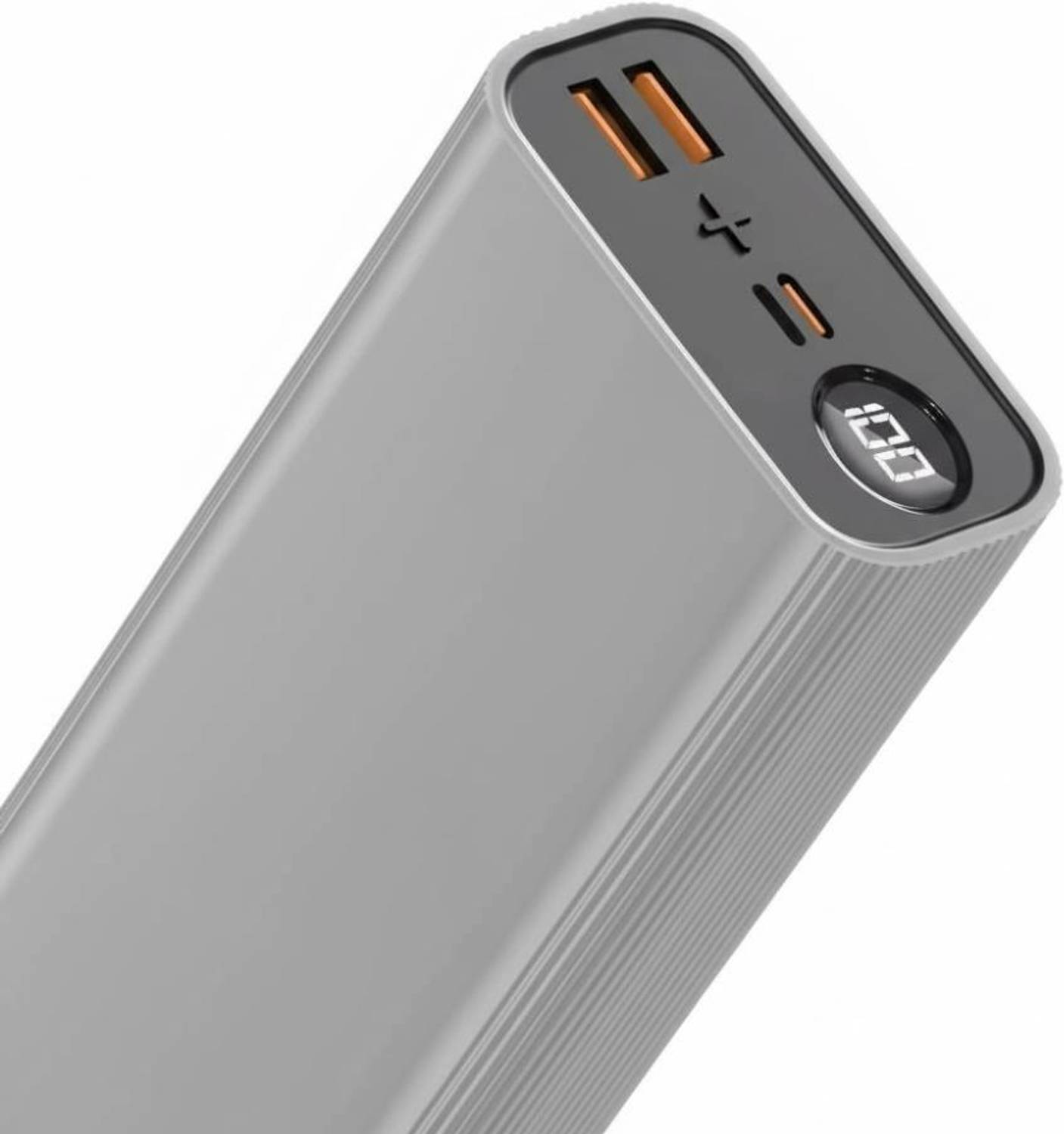 FAHIG 50000 mAh 22.5W Silver Power Bank - Image 1
