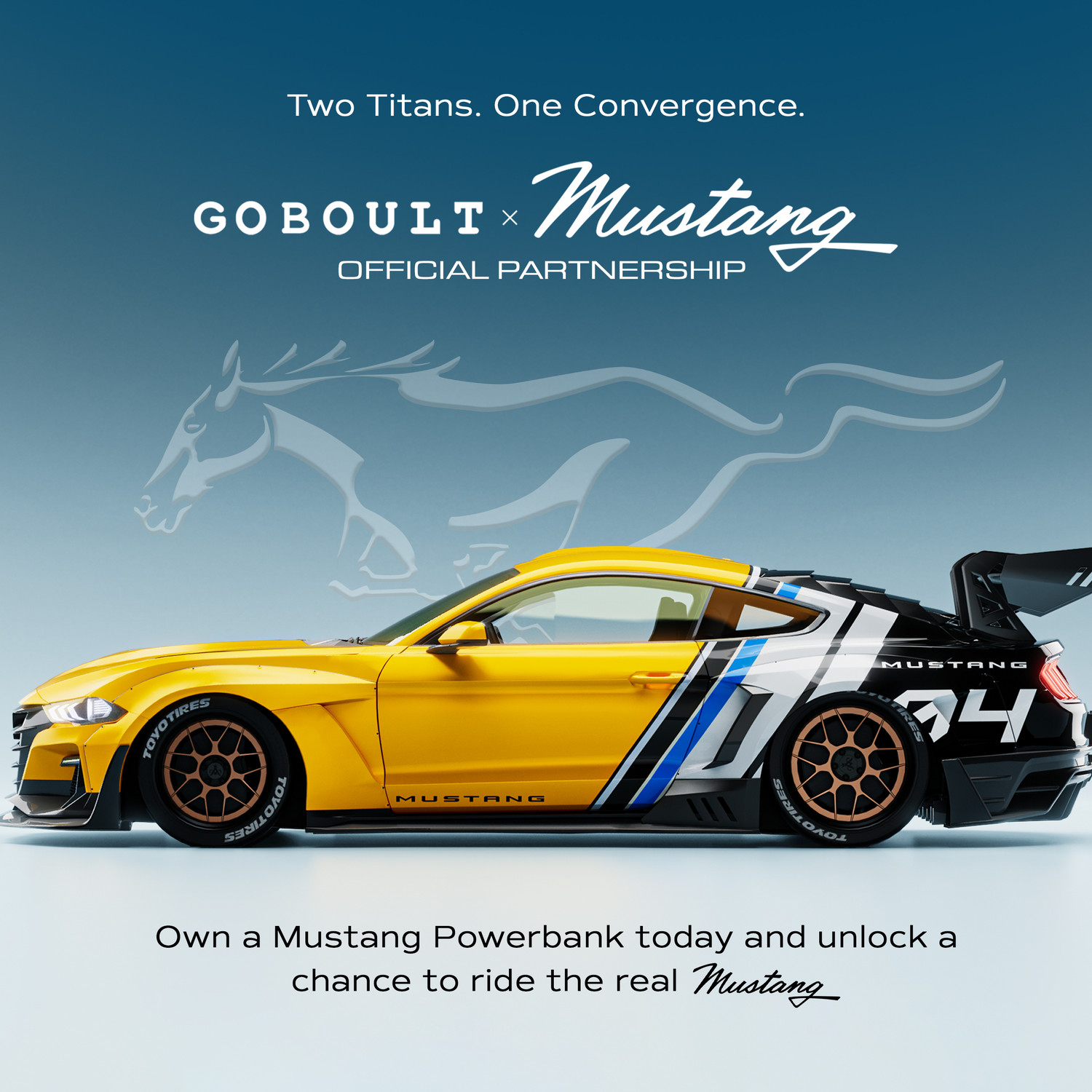 Image of GOBOULT Mustang Ampvault V10 10000 mAh Wired & Wireless Power Bank
