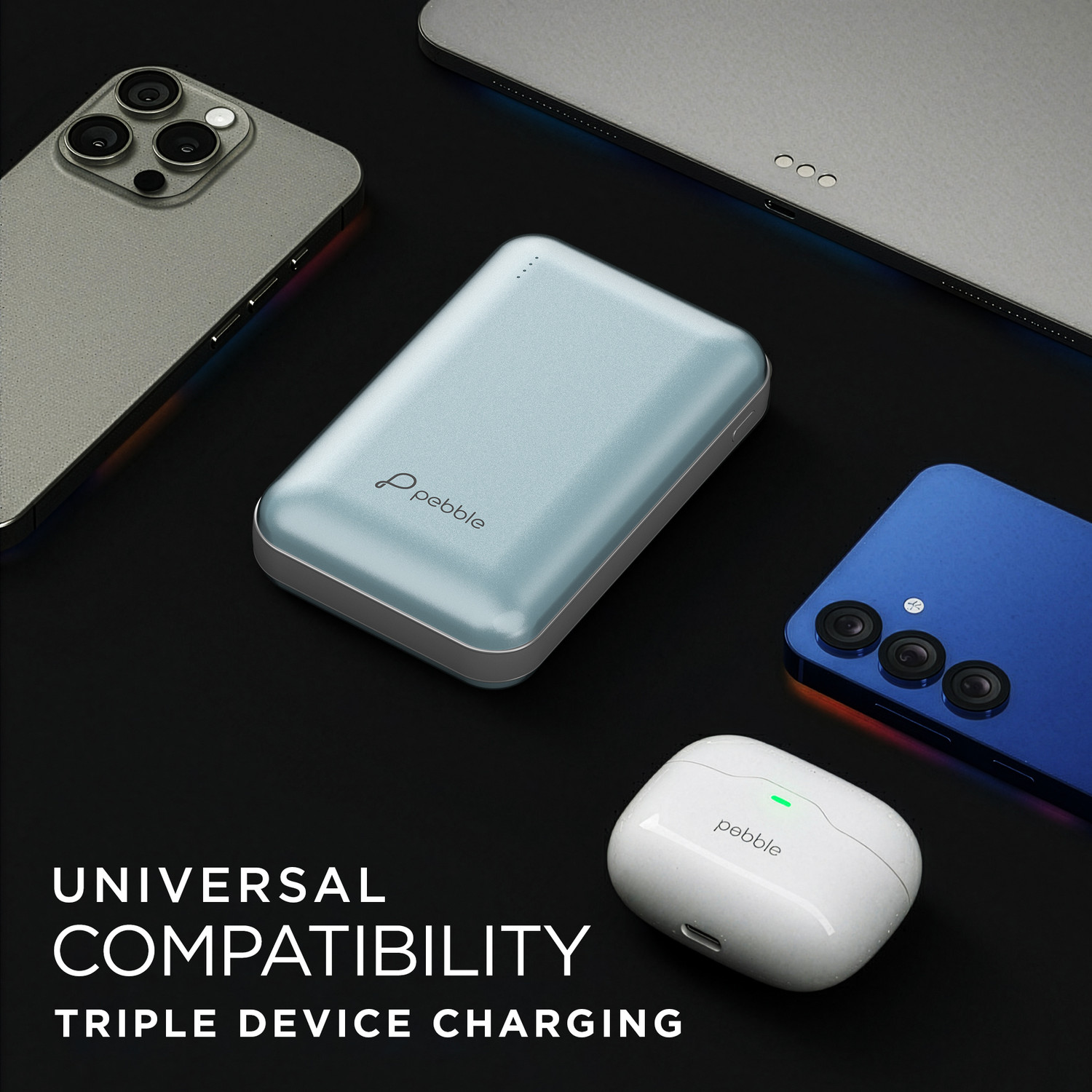 Image of Pebble 20000 mAh Compact Pocket Size Power Bank