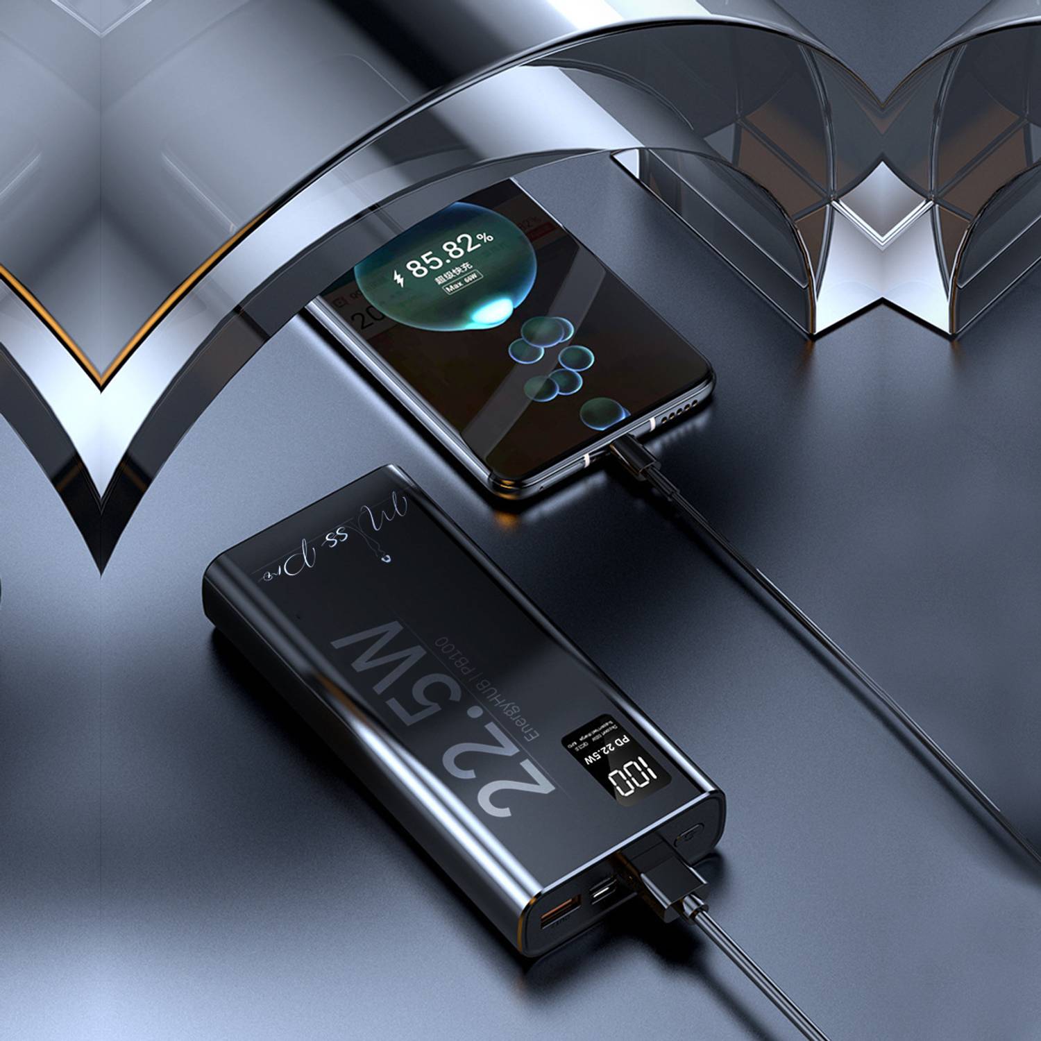 misspro 200000 mAh 22.5 W Slim Power Bank - Image 4