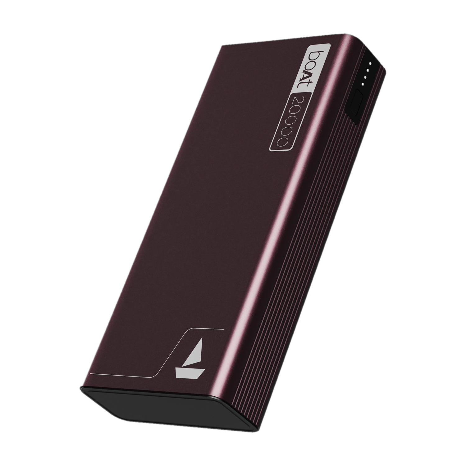 boAt 20000 mAh 22.5 W Slim Power Bank (Burgundy, Lithium Polymer,... more