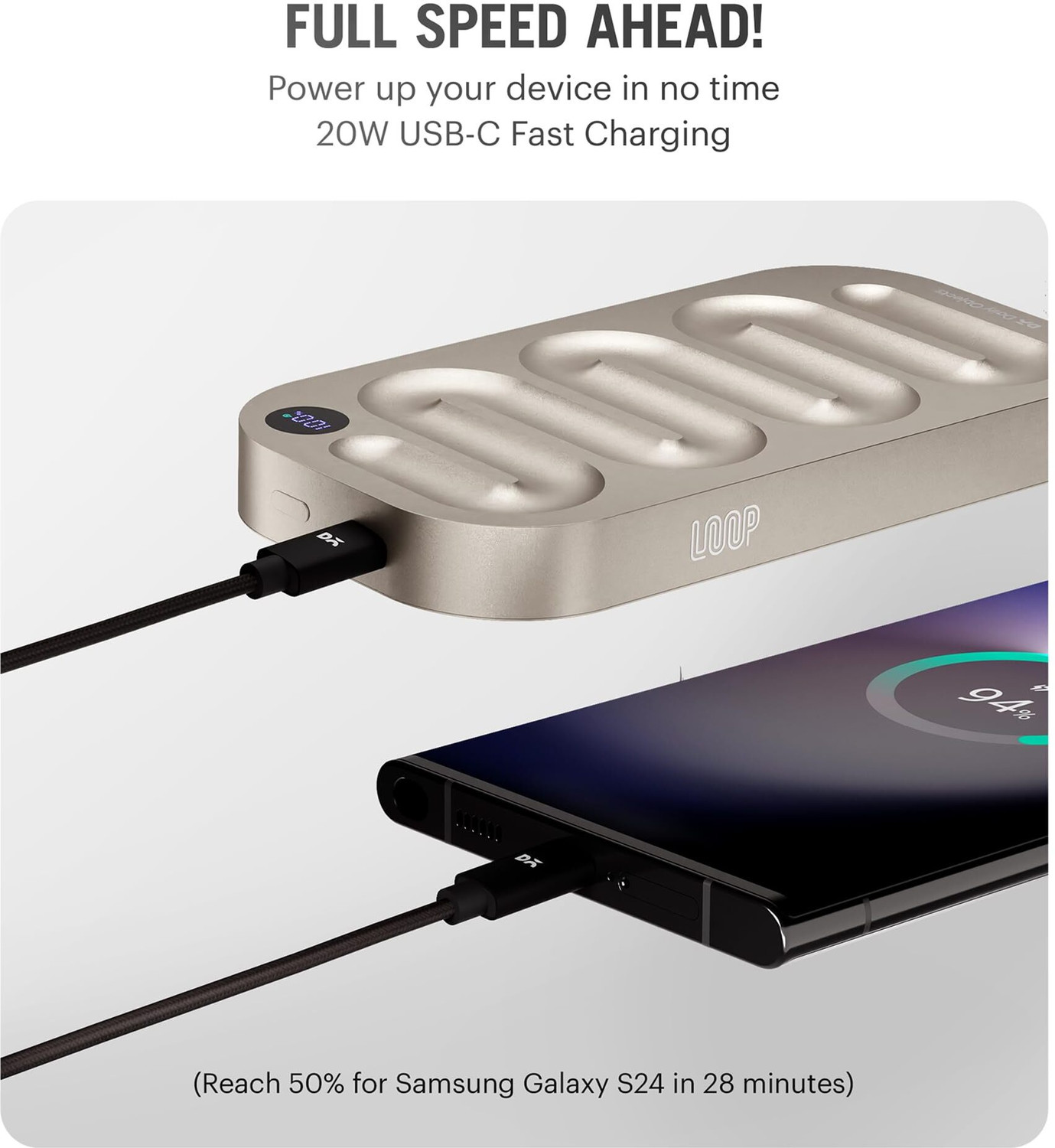 Image of DailyObjects 10000 mAh 20 W Compact Pocket Size Power Bank