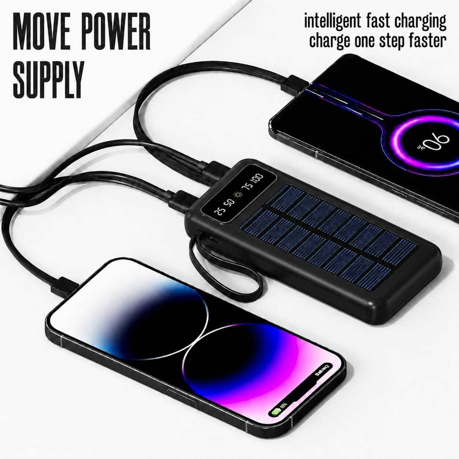 10000 mAh 18 W Slim Pocket Size Power Bank - Image 4
