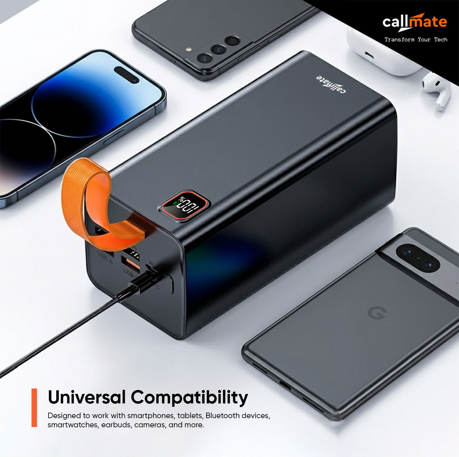 Image of Callmate 50000 mAh 23 W Power Bank
