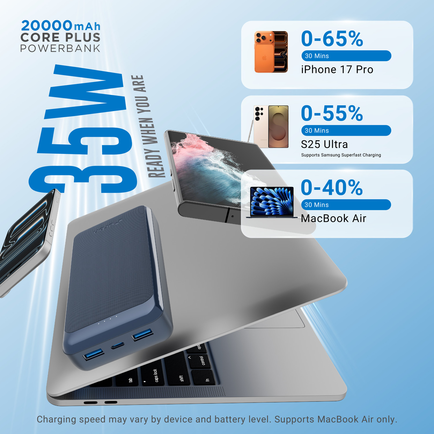 Image of URBN 20000 mAh 35 W Compact Power Bank