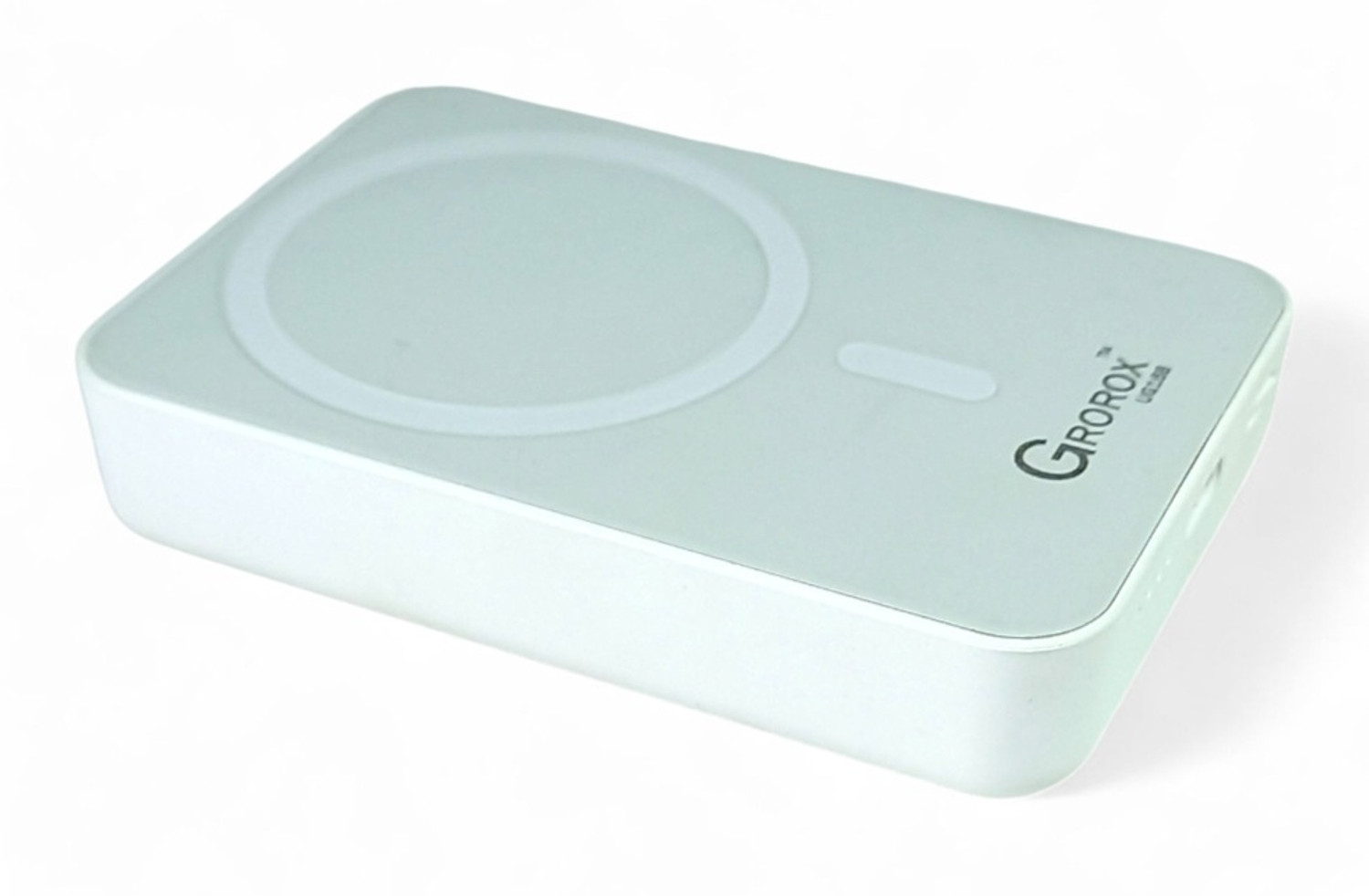 Image of GROROX 10000 mAh 15 W Wired & Wireless With MagSafe Compact Pocket Size Power Bank