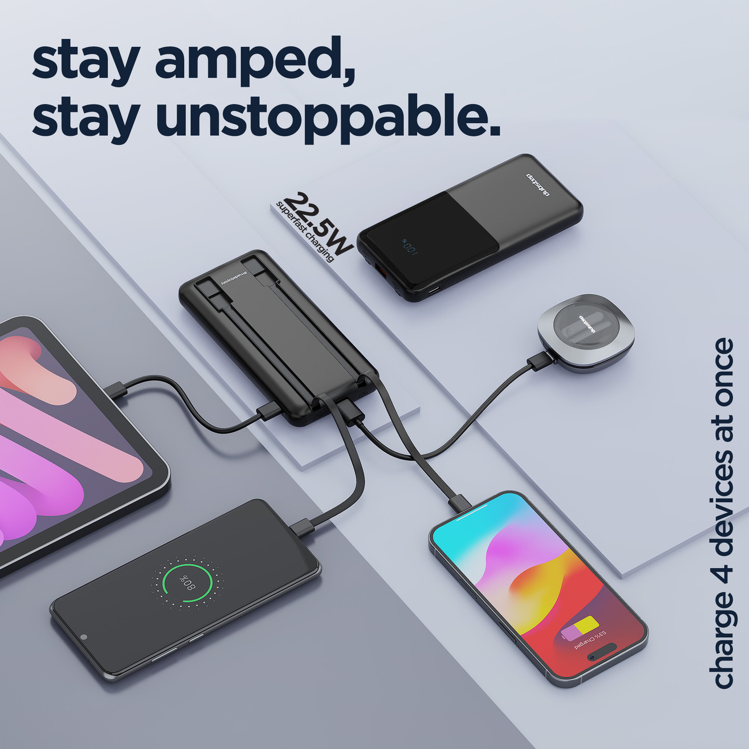 Image of Dubstep 10000 mAh 22.5 W Compact Pocket Size Power Bank