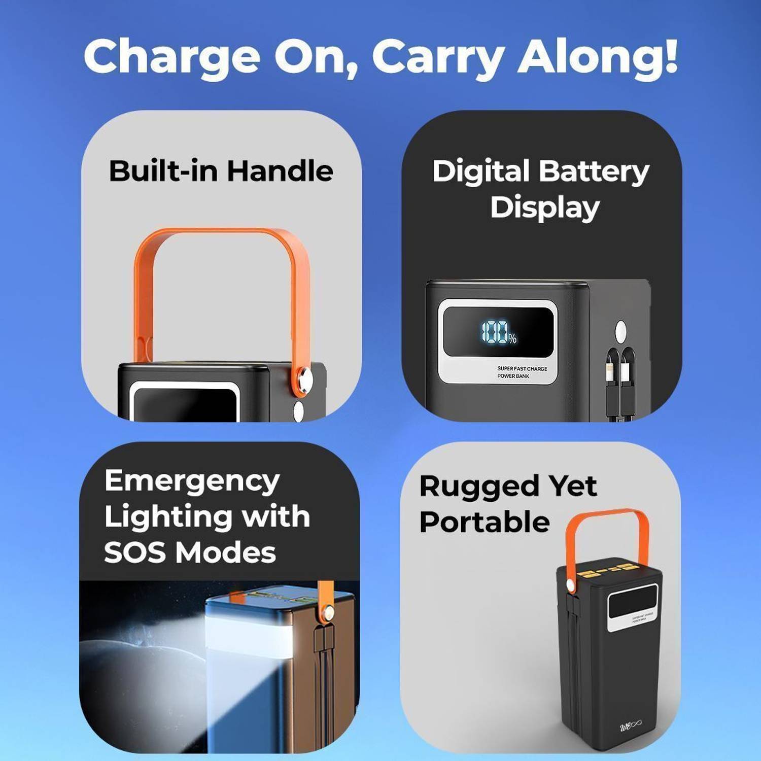 Walta Elite 50000 mAh 22.5W Power Bank - Image 4