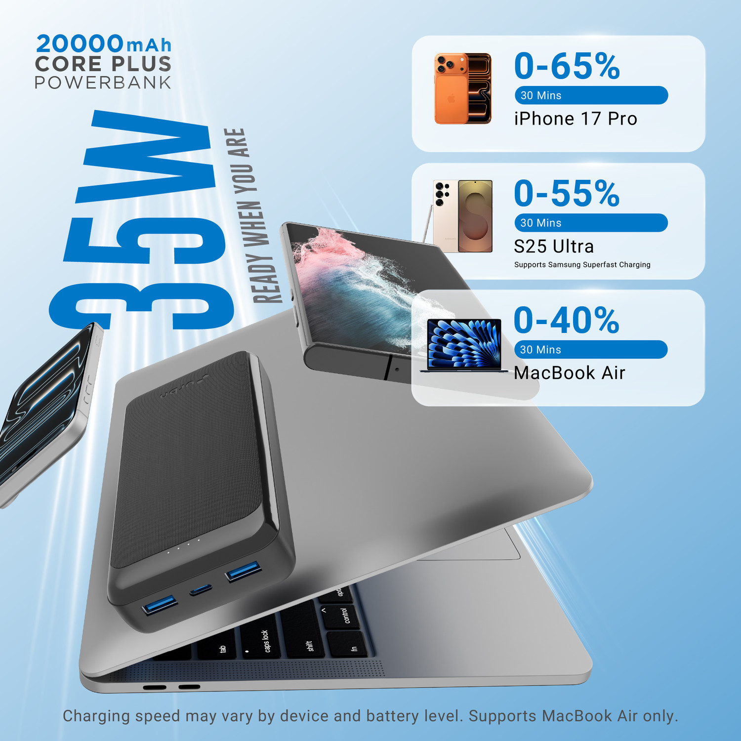 Image of URBN 20000 mAh 35 W Compact Power Bank