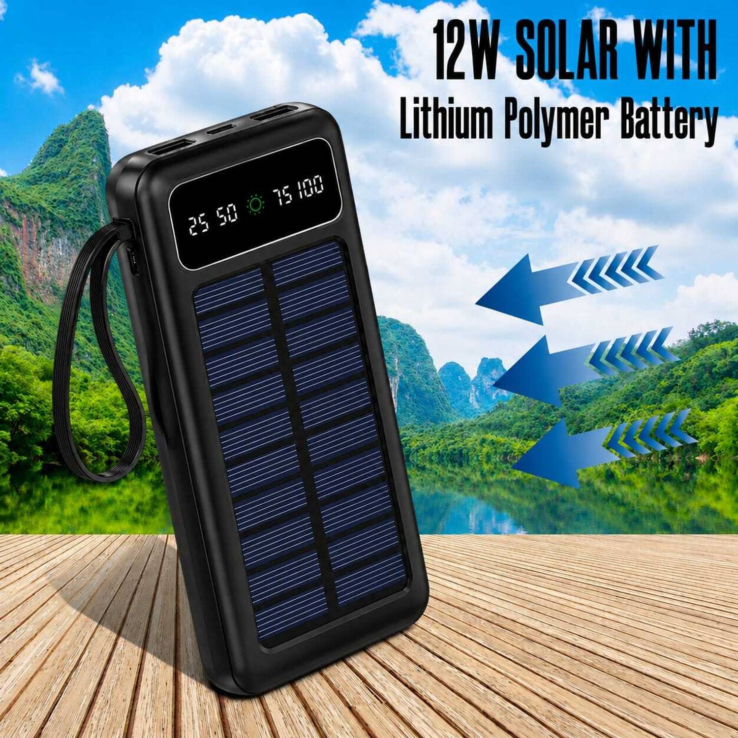10000 mAh 18 W Slim Pocket Size Power Bank - Image 3