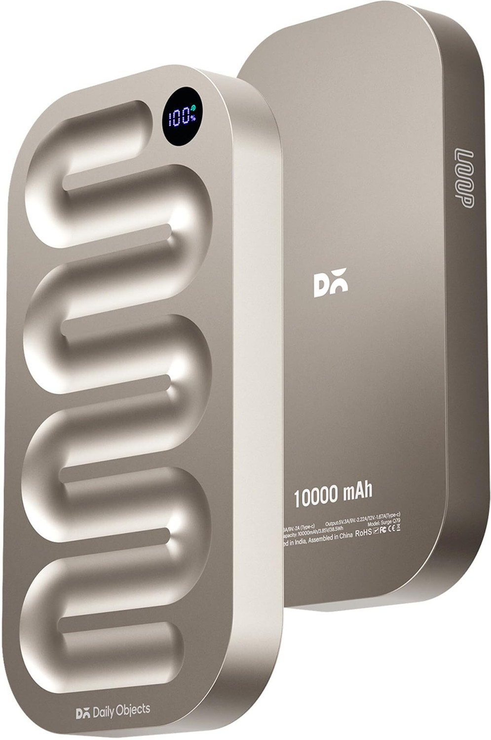 Image of DailyObjects 10000 mAh 20 W Compact Pocket Size Power Bank