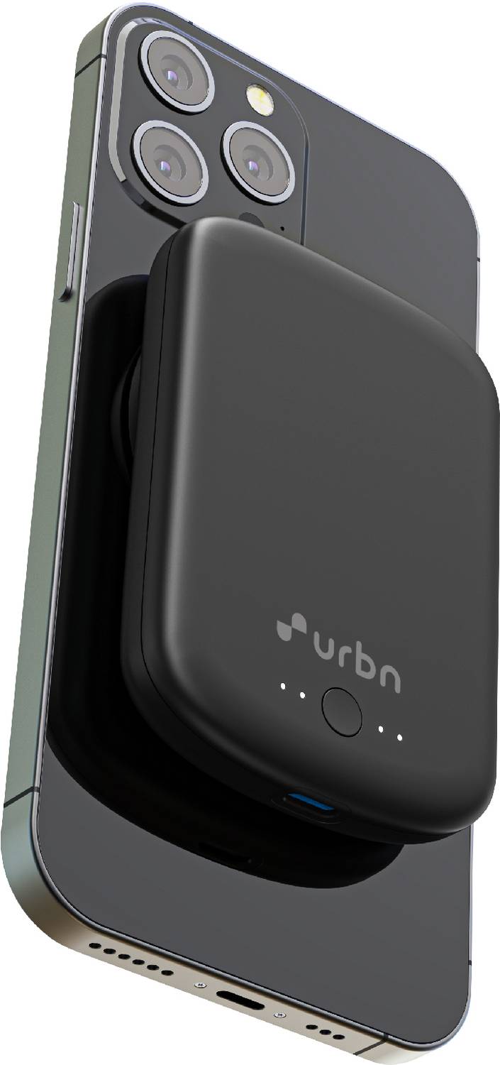 URBN 5000 mAh Wired & Wireless With MagSafe Power Bank