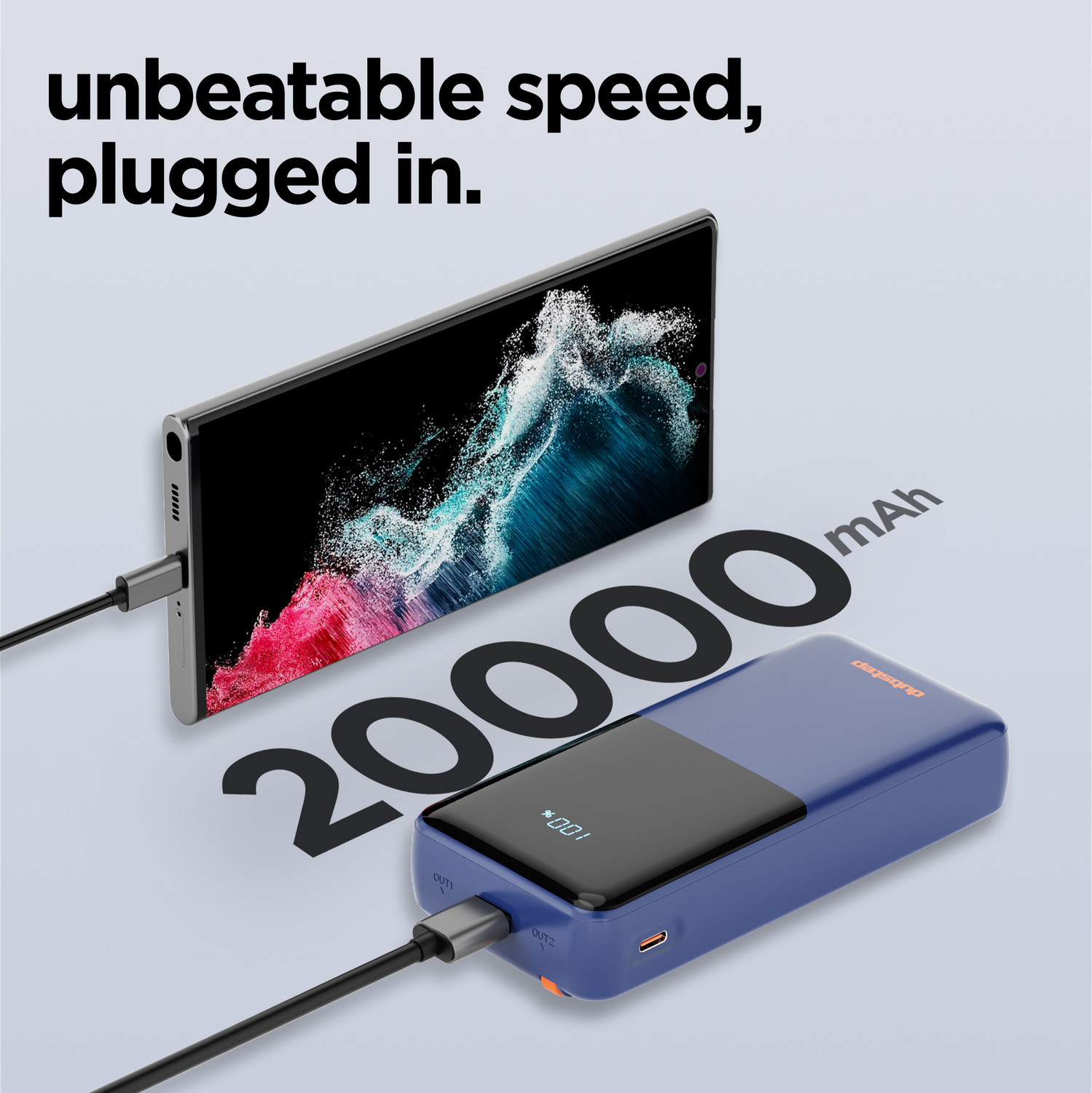 Image of Dubstep 20000 mAh 22.5 W Compact Power Bank