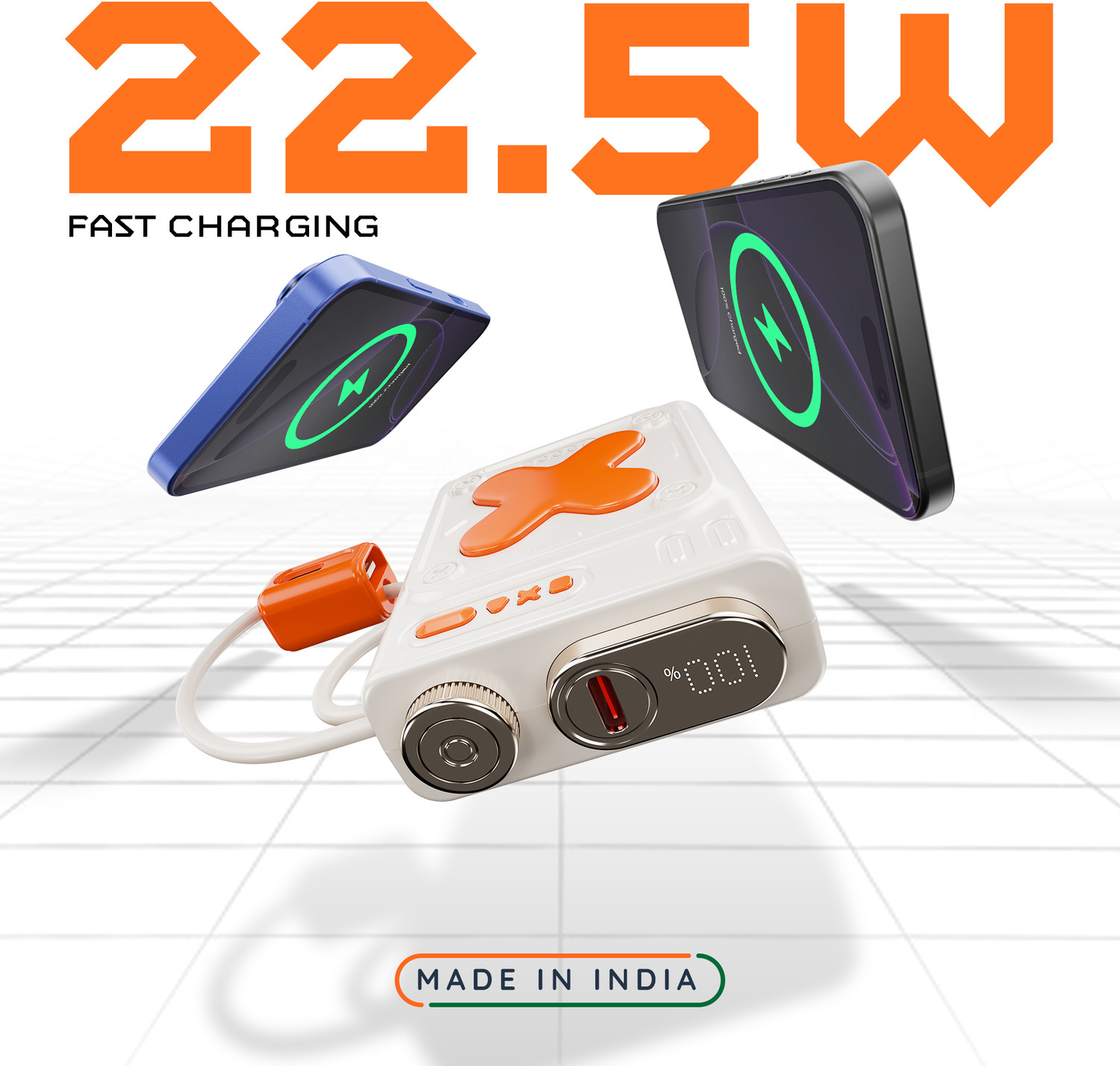 Image of Pebble 10000 mAh Ultra Compact Pocket Size Power Bank