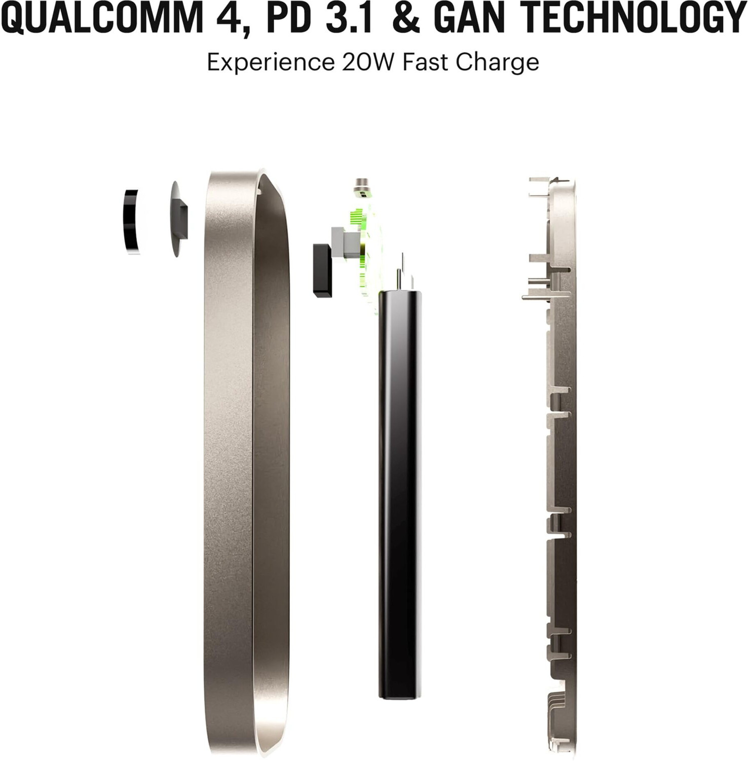Image of DailyObjects 10000 mAh 20 W Compact Pocket Size Power Bank