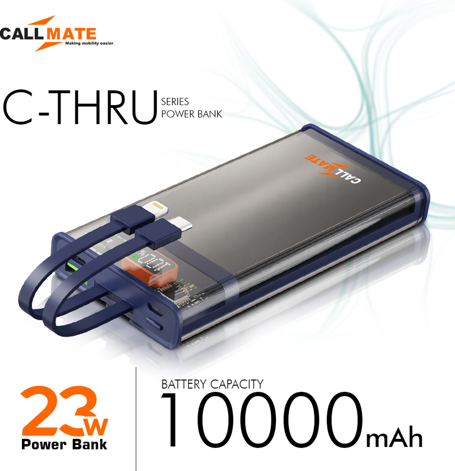 Image of Callmate 10000 mAh 23 W Power Bank